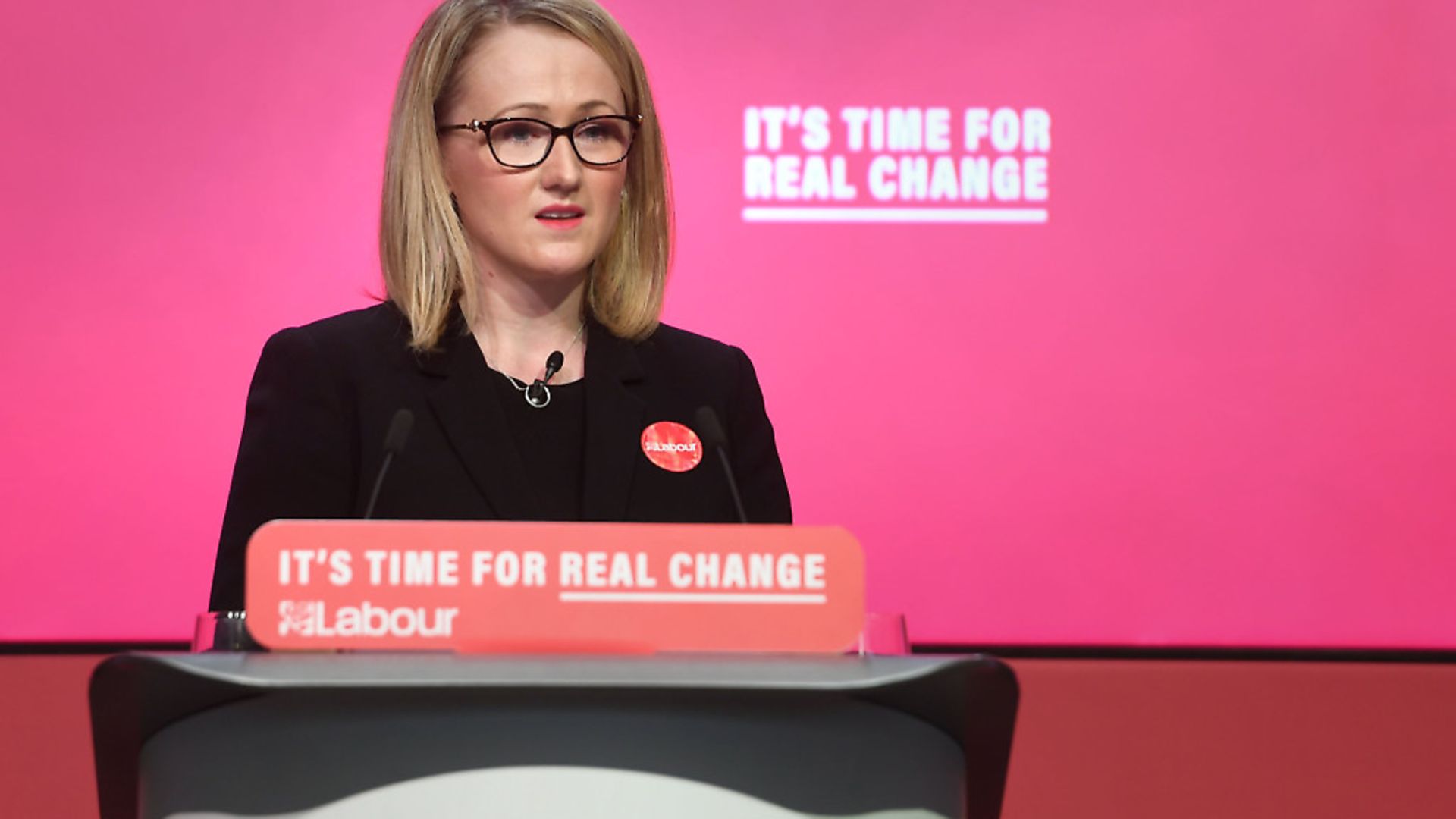 Shadow business secretary Rebecca Long-Bailey speaking during the launch of the Labour party manifesto in Birmingham. Photograph: Joe Giddens/PA. - Credit: PA Wire/PA Images