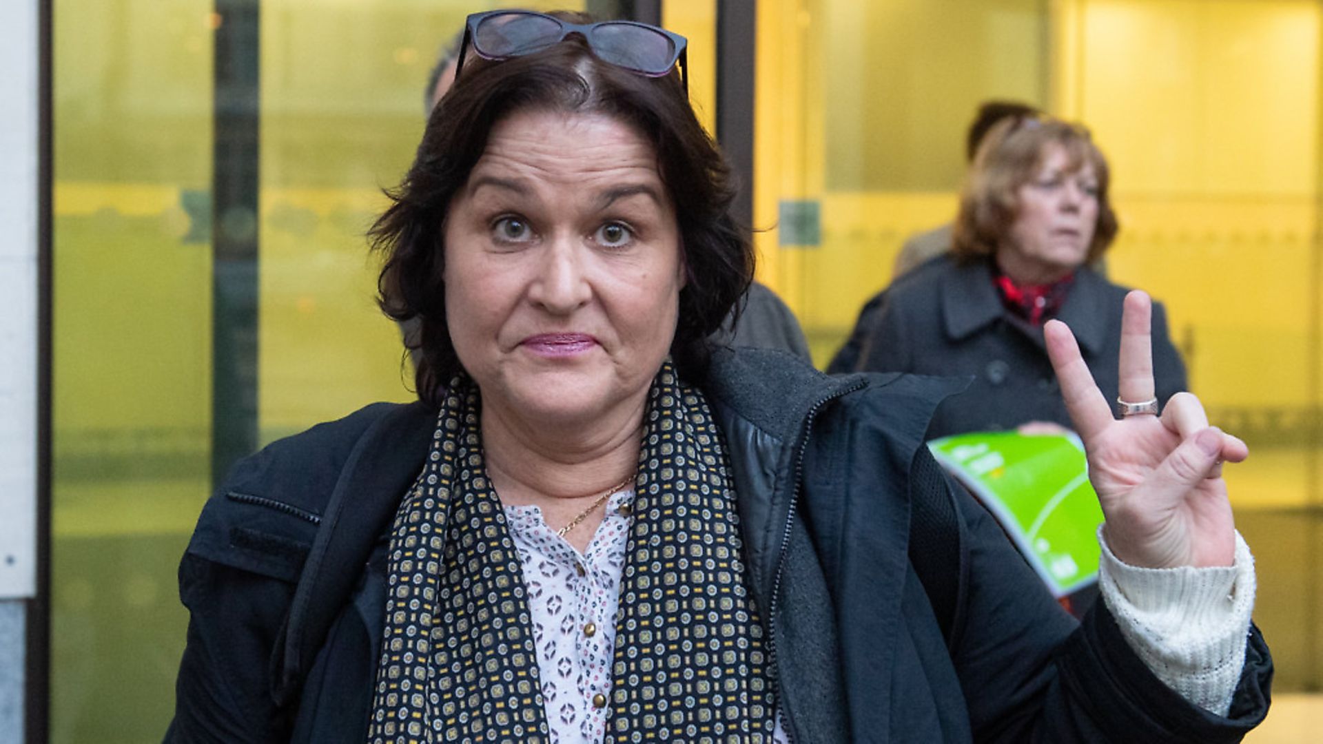 Amy Beth Dalla Mura outside Westminster Magistrates' Court. Photograph: Dominic Lipinski/PA. - Credit: PA Wire/PA Images