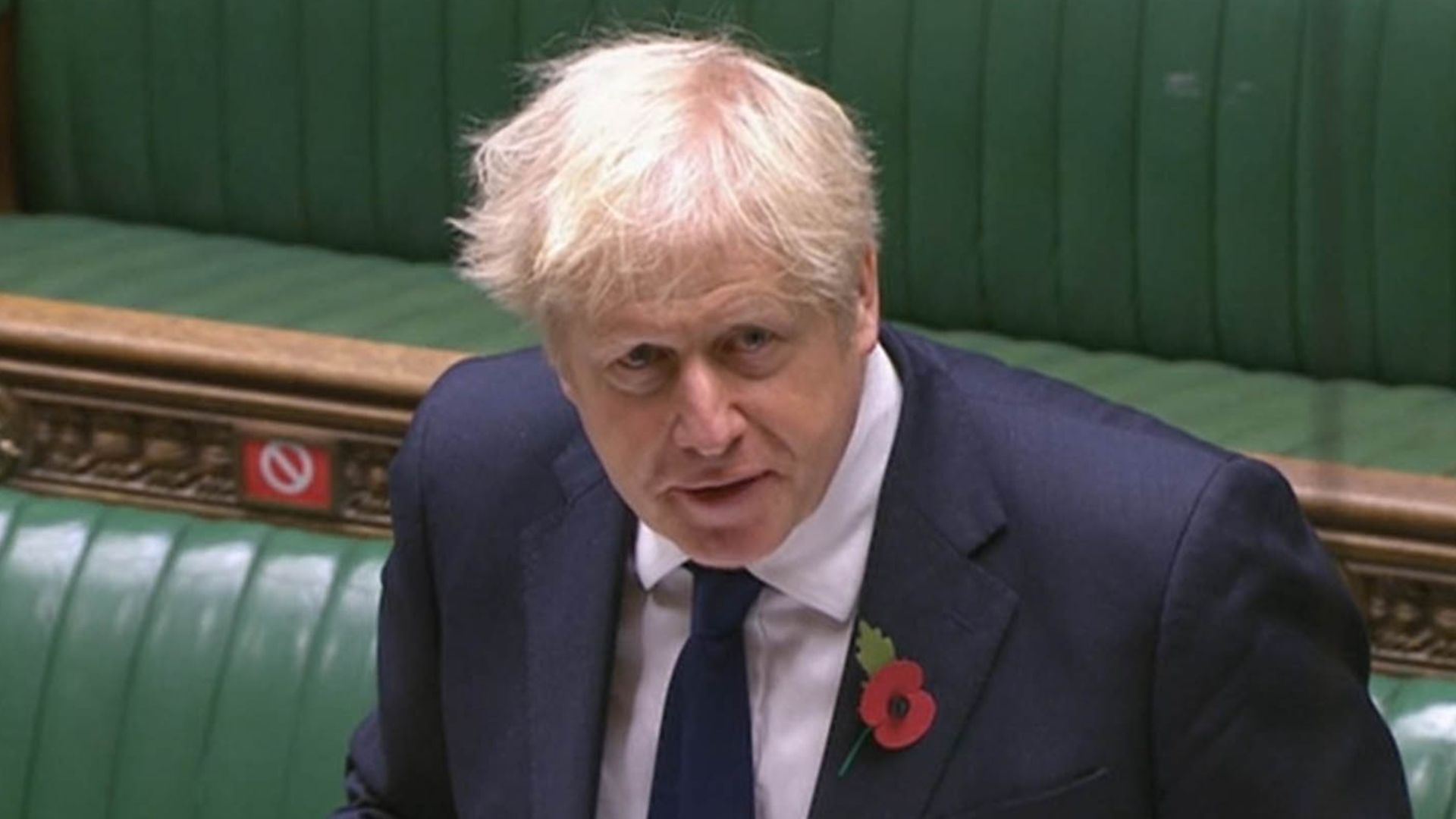 Prime minister Boris Johnson speaks during Prime Minister's Questions in the House of Commons, London. - Credit: PA