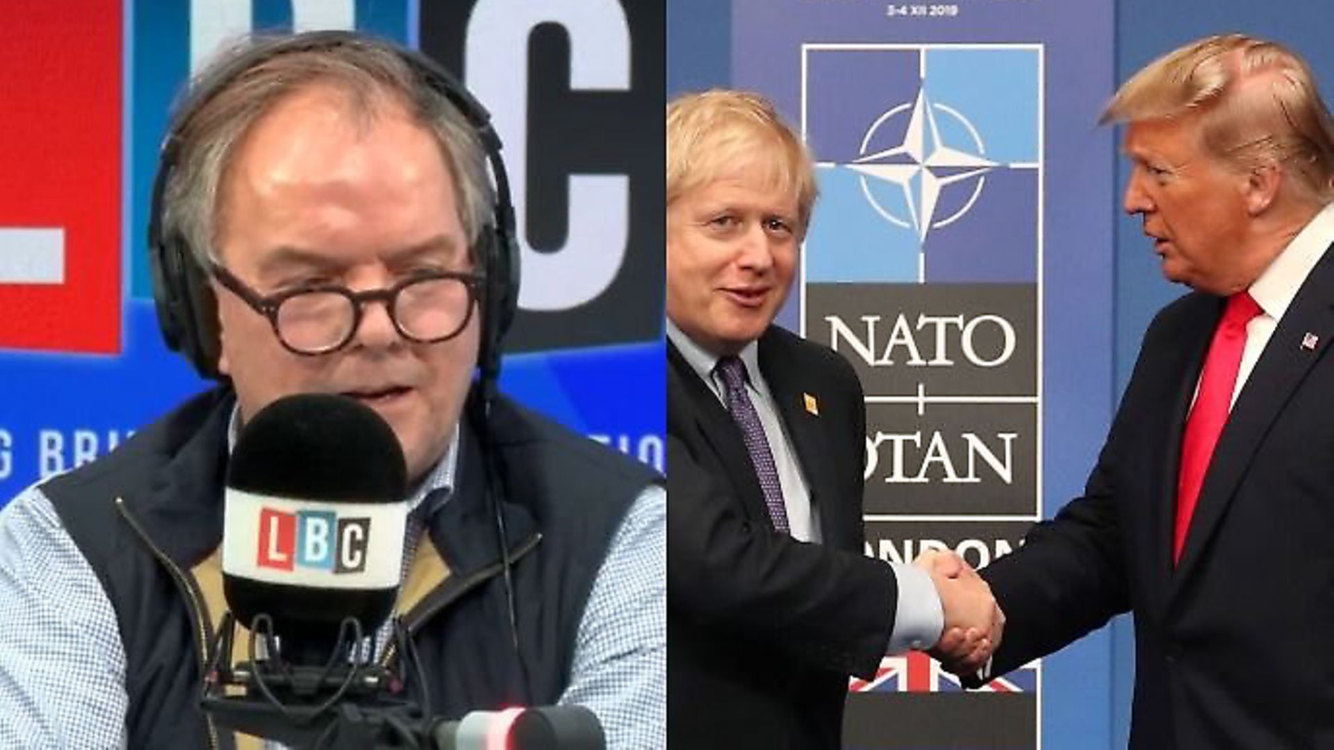 Matt Frei spoke to a caller from Austria who had some views on Brexit Britain. Photograph: LBC/PA. - Credit: Archant