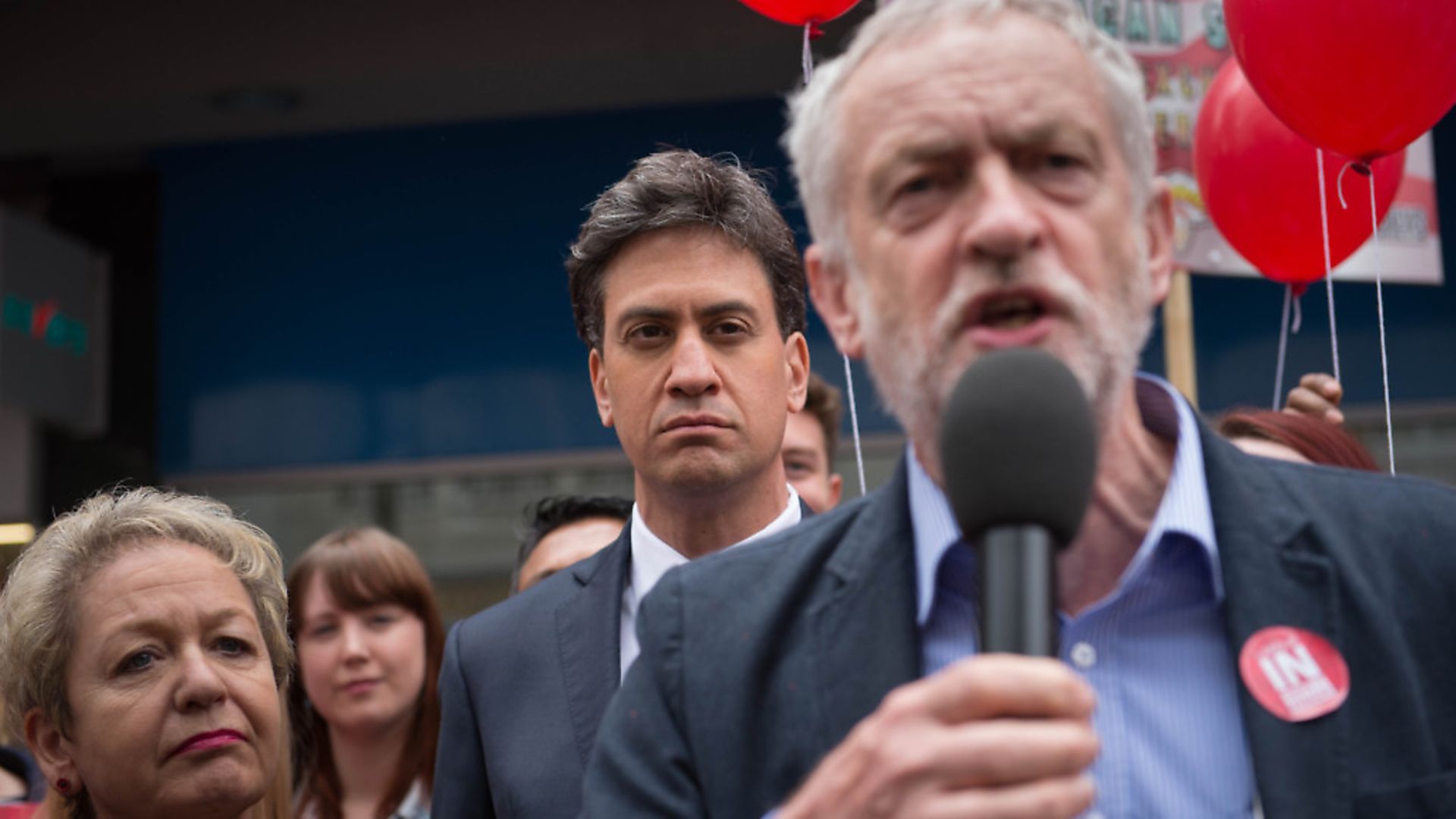 Labour Party leader Jeremy Corbyn (right) and former leader Ed Miliband. Photograph: Stefan Rousseau/PA. - Credit: PA Archive/PA Images