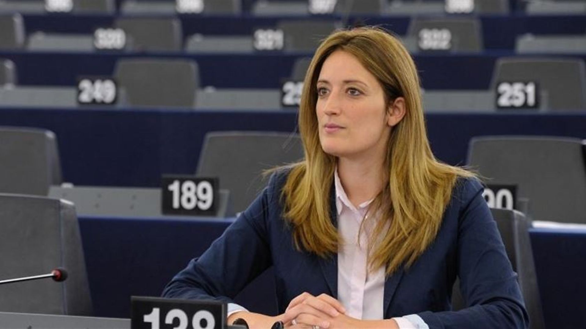 Roberta Metsola in the European Parliament - Credit: European Parliament