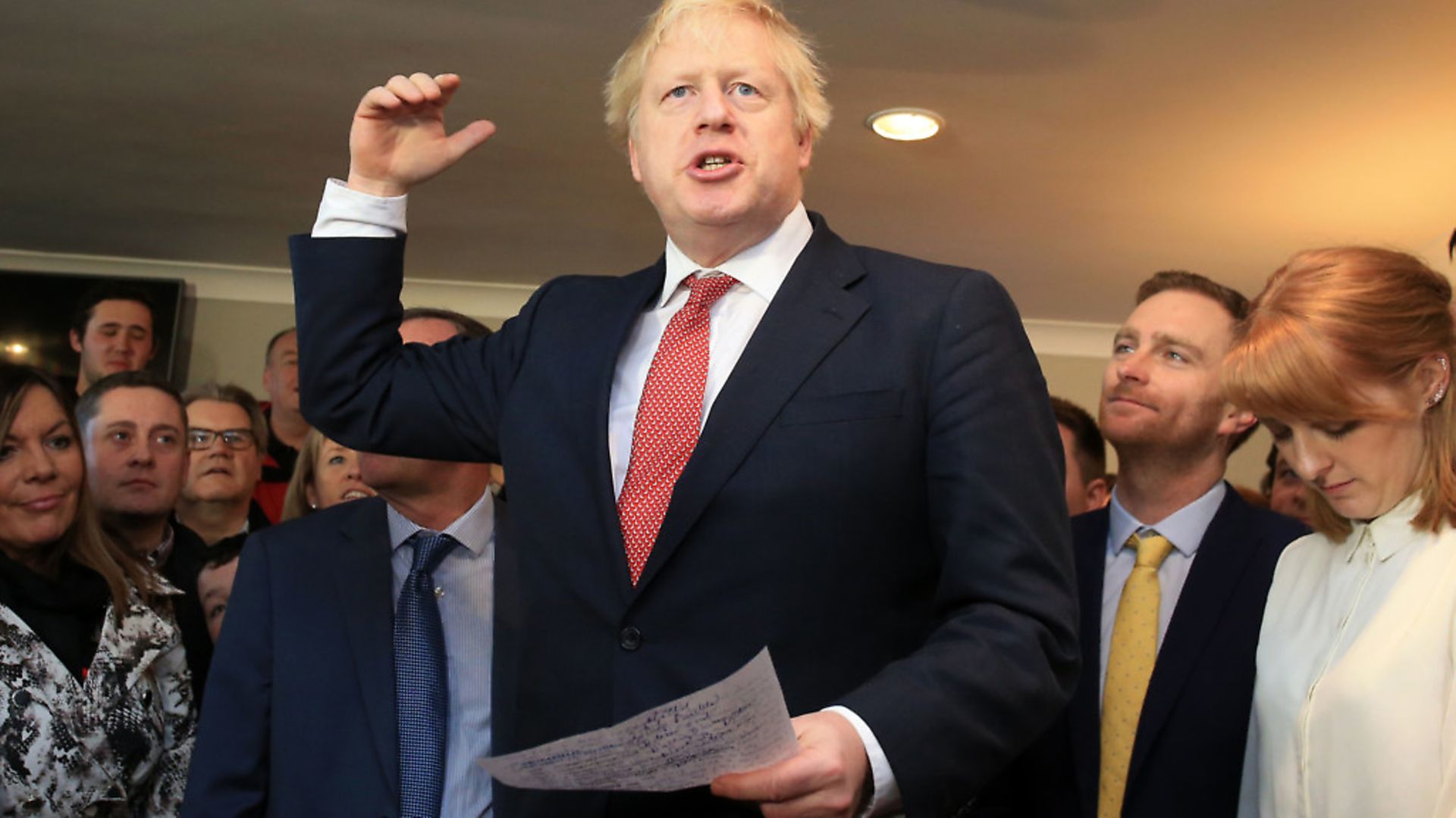 Boris Johnson speaking during a debate in the House of Commons. Photograph: UK Parliament/Jessica Taylor/PA Wire

. - Credit: PA