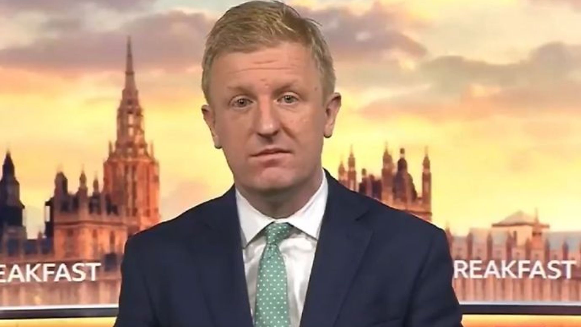 Oliver Dowden on BBC Breakfast - Credit: Twitter