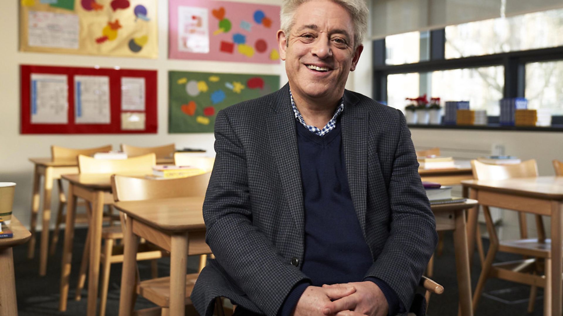 John Bercow will deliver Channel 4's alternative Christmas message. Photograph: Mark Johnson/Channel 4/PA. - Credit: PA