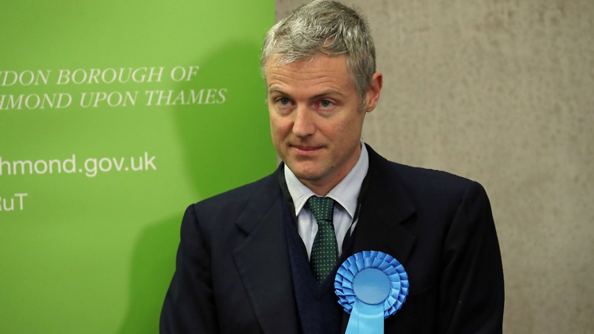 Conservative candidate Zac Goldsmith loses his Richmond Park seat in the 2019 general election. Photograph: Steve Parsons/PA. - Credit: PA Wire/PA Images