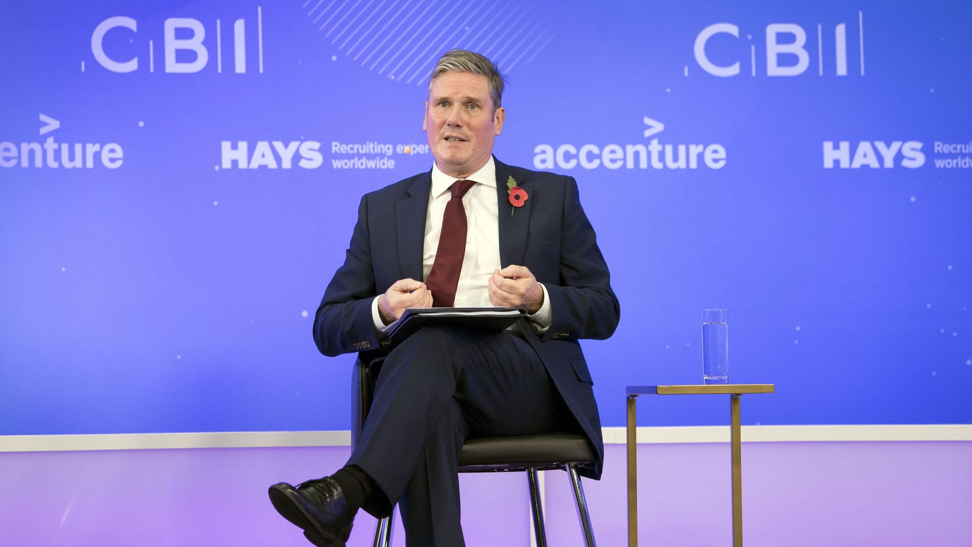 Labour Party leader Sir Keir Starmer speaking during the CBI annual conference at ITN Headquarters in central London. - Credit: PA