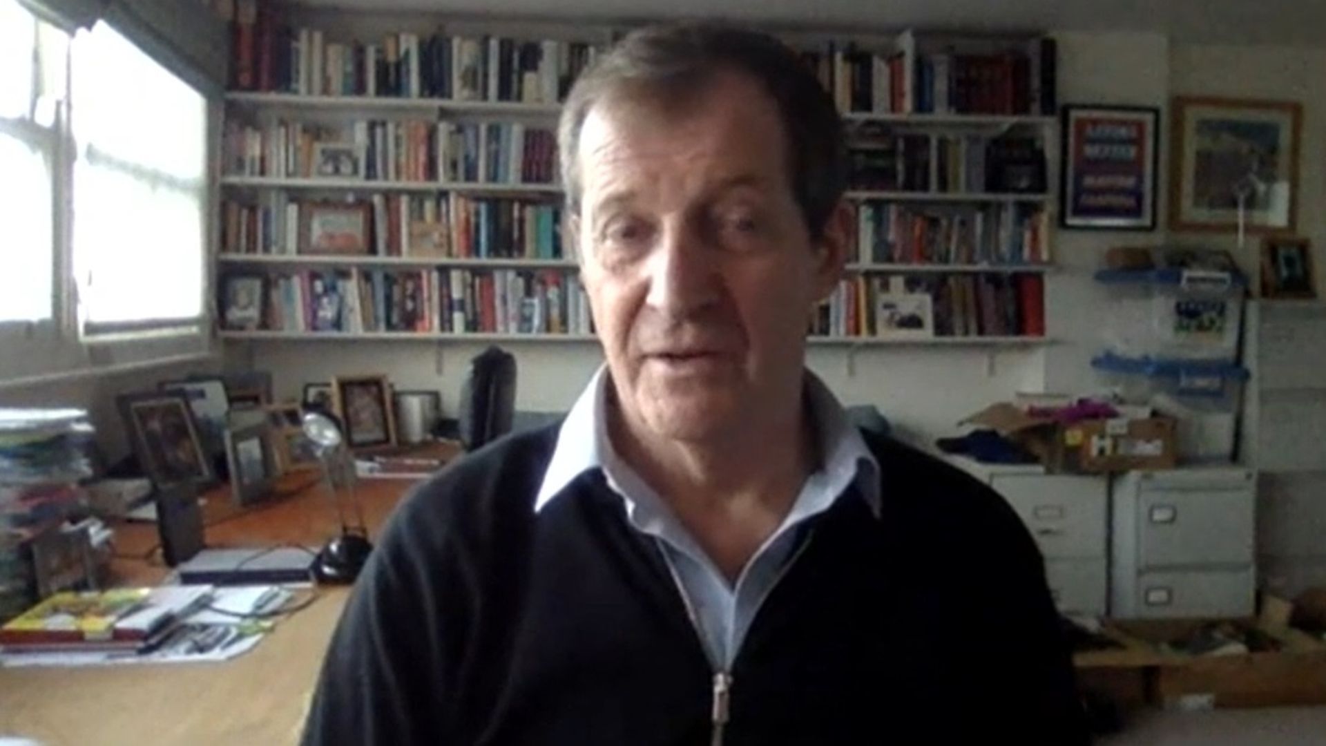 Alastair Campbell on Politics Live - Credit: BBC