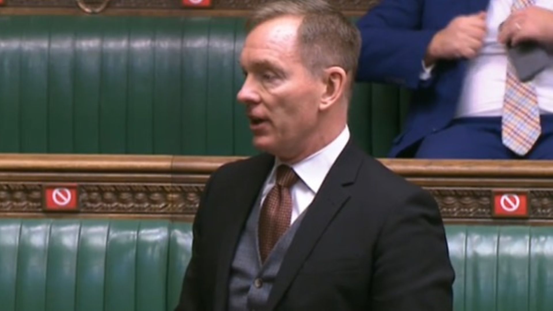 Chris Bryant in the House of Commons - Credit: Parliament Live