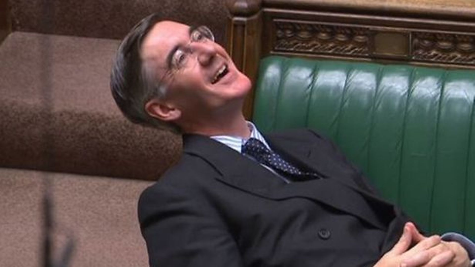 Jacob Rees-Mogg in the House of Commons. Photo: Parliament TV