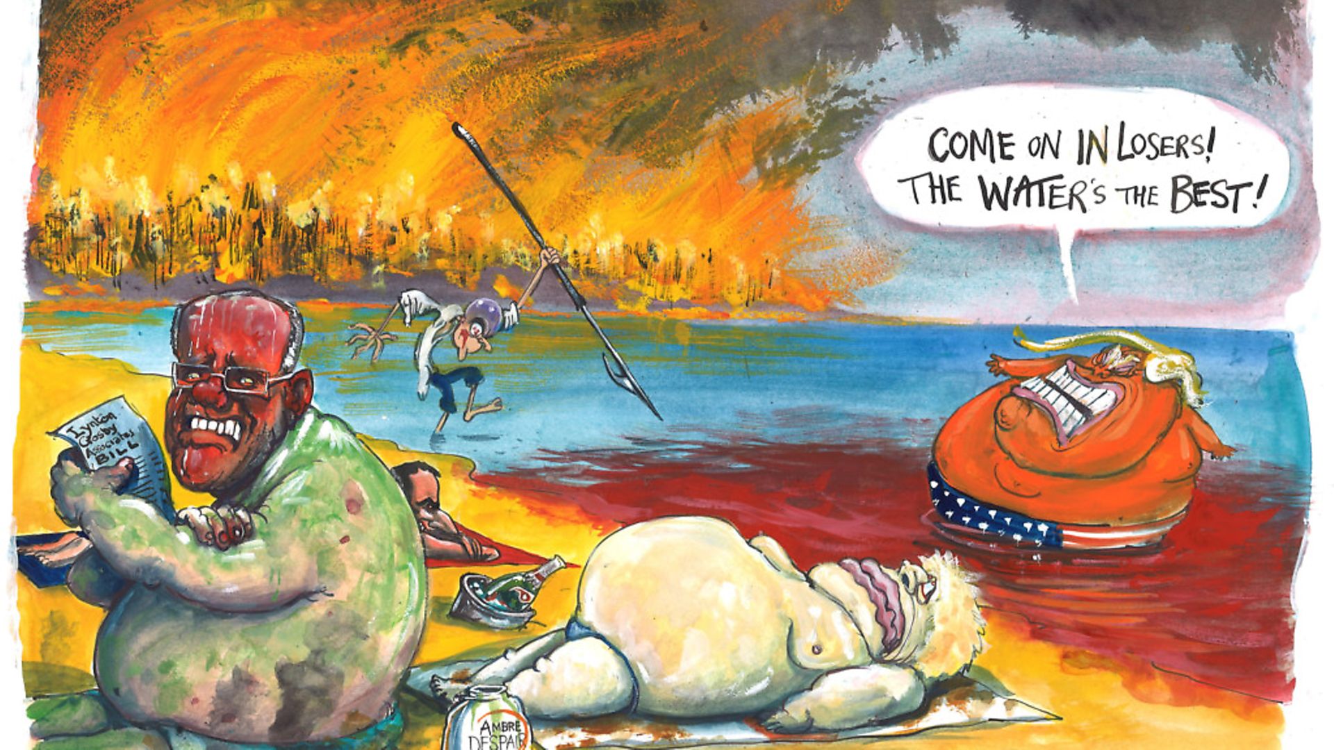 Midwinter Break(ages), a cartoon by Martin Rowson, - Credit: Archant
