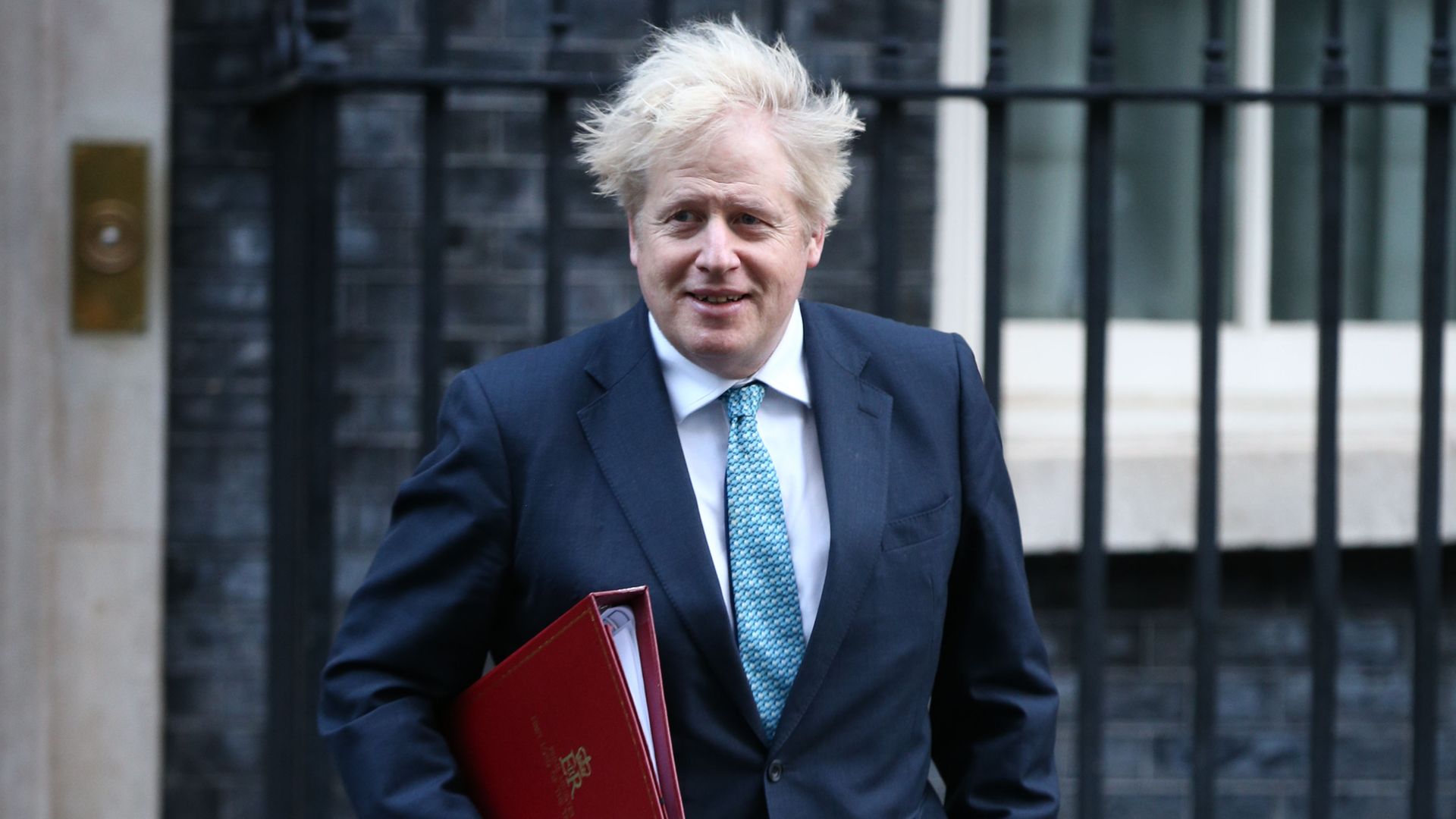 Prime minister Boris Johnson arrives in Downing Street, London, ahead of the government's weekly Cabinet meeting at the Foreign and Commonwealth Office (FCO). - Credit: PA