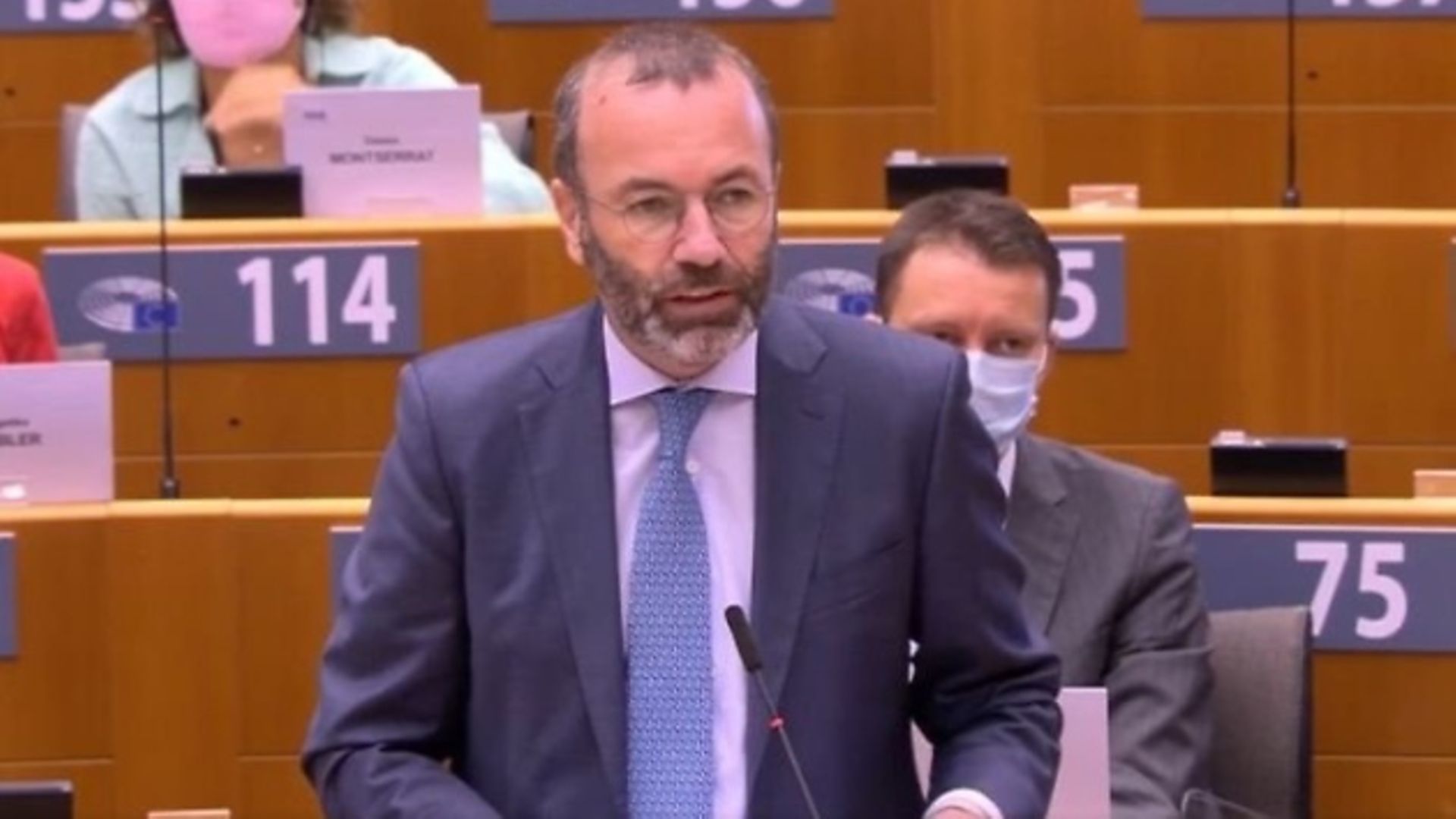 Manfred Weber in the European parliament - Credit: European parliament