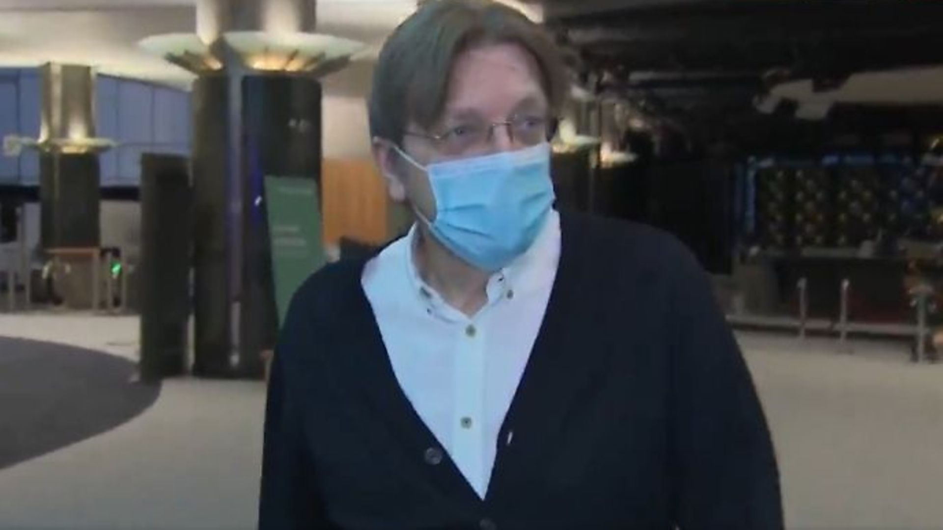 Leading EU MEP Guy Verhofstadt in Brussels - Credit: Twitter