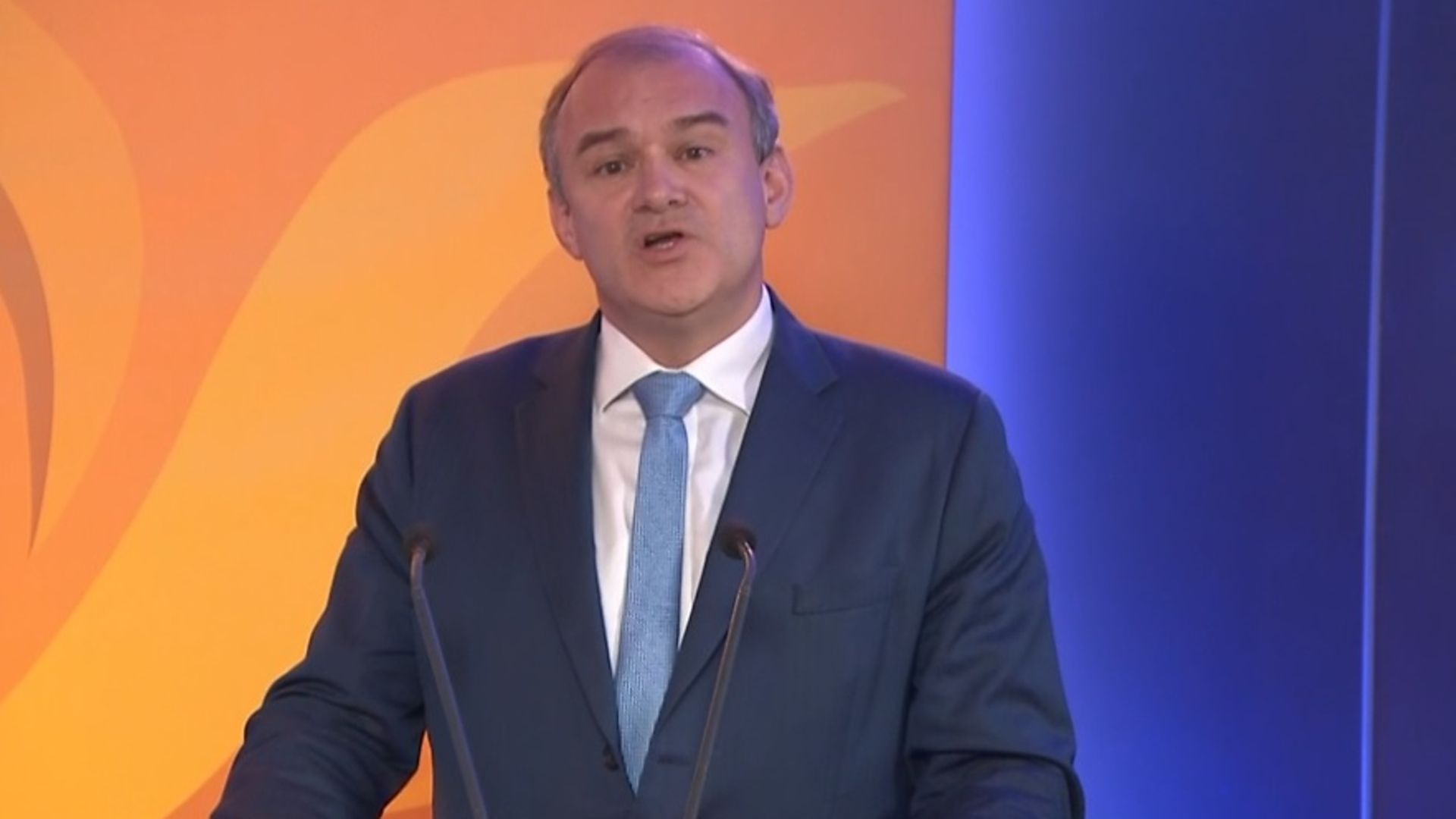 Ed Davey, the leader of the Liberal Democrats - Credit: BBC