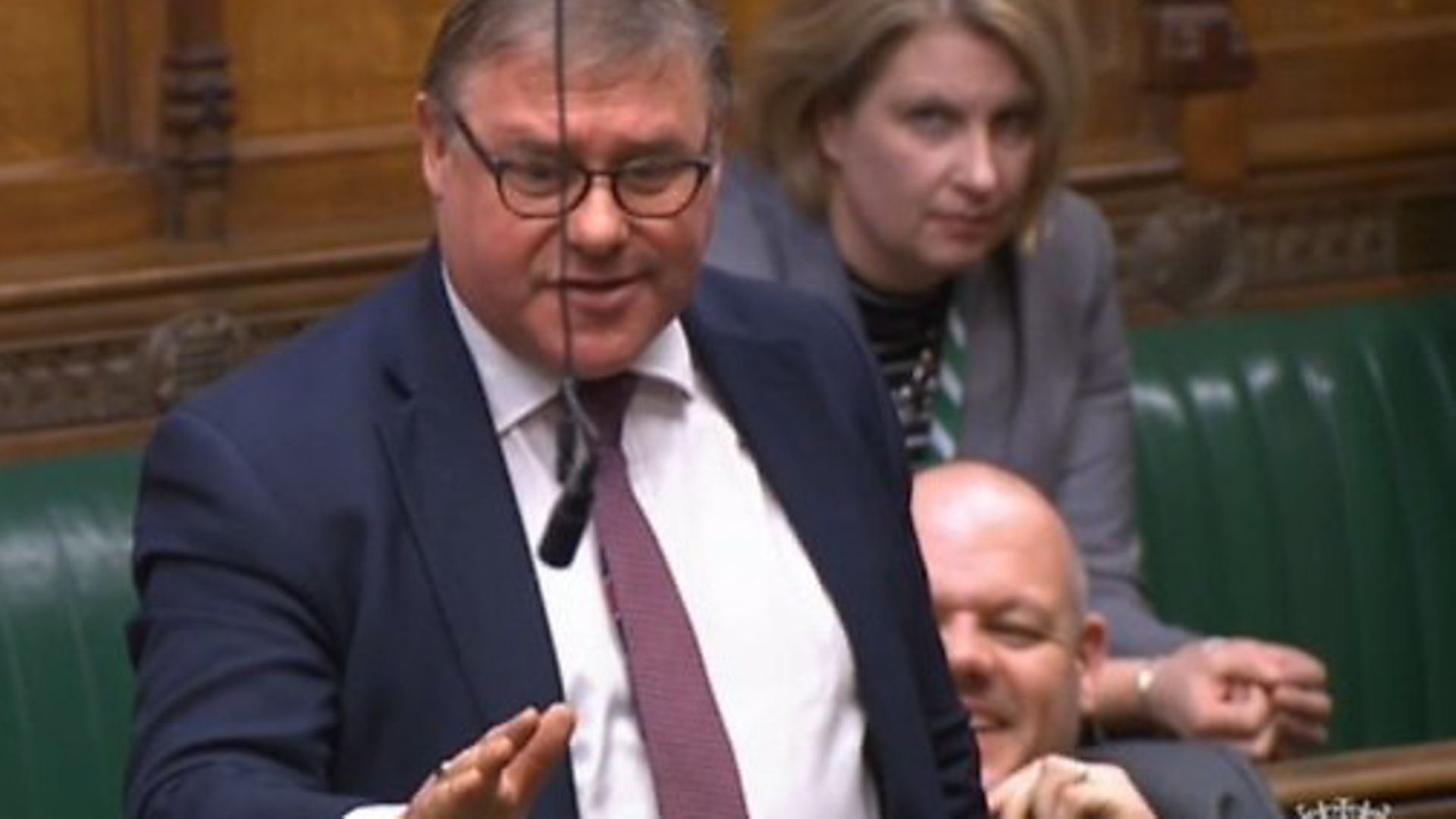 Tory Brexiteer Mark Francois MP speaks in the House of Commons - Credit: Parliament Live
