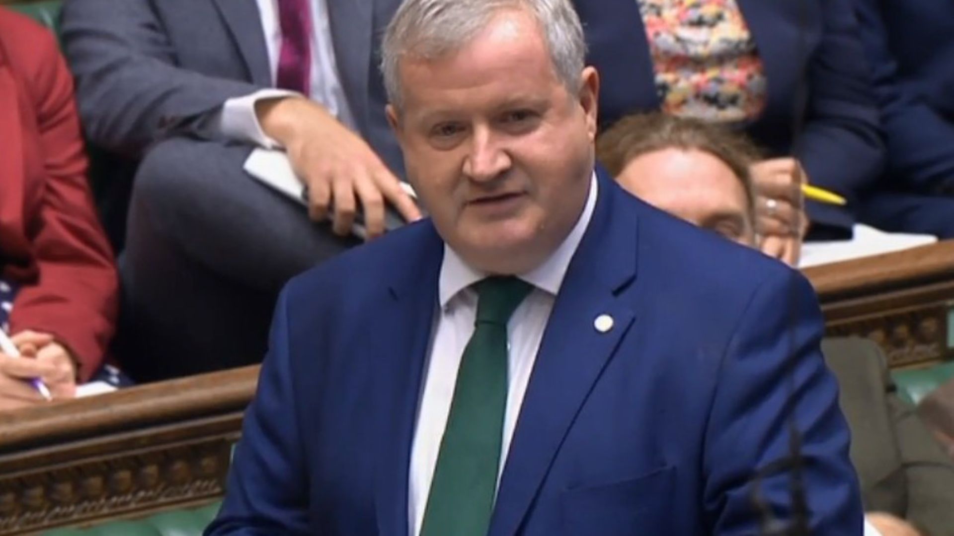 Ian Blackford speaking in the House of Commons - Credit: Parliament Live