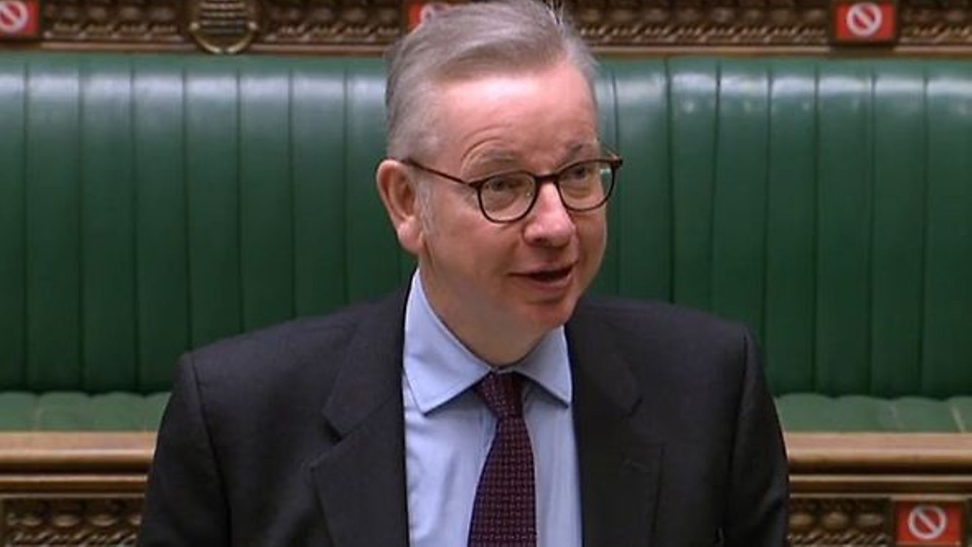 Michael Gove in the House of Commons - Credit: Parliament Live