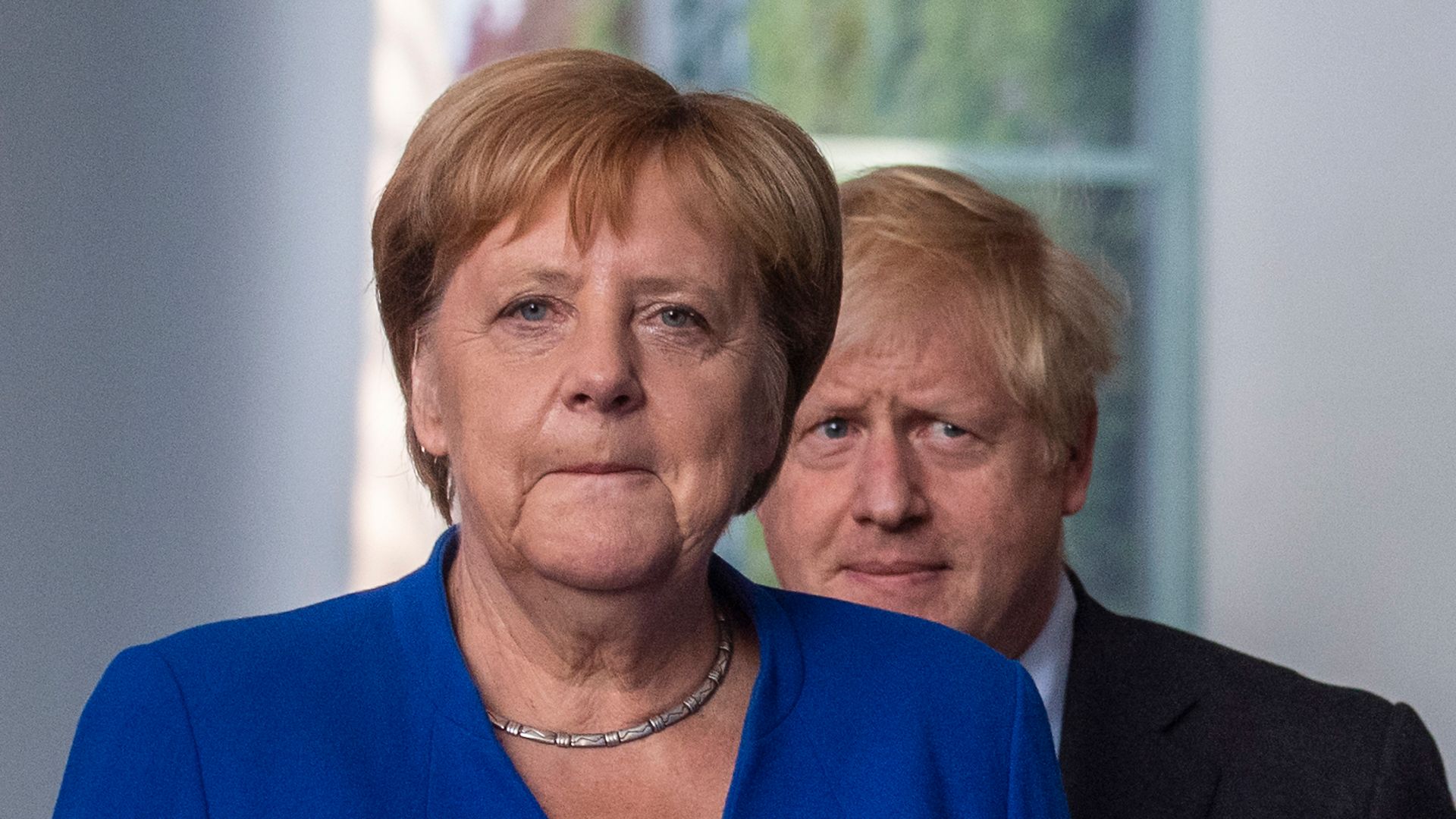 The worst is behind her: German chancellor Angela Merkel (question three) - Credit: JOHN MACDOUGALL/AFP via Getty Images