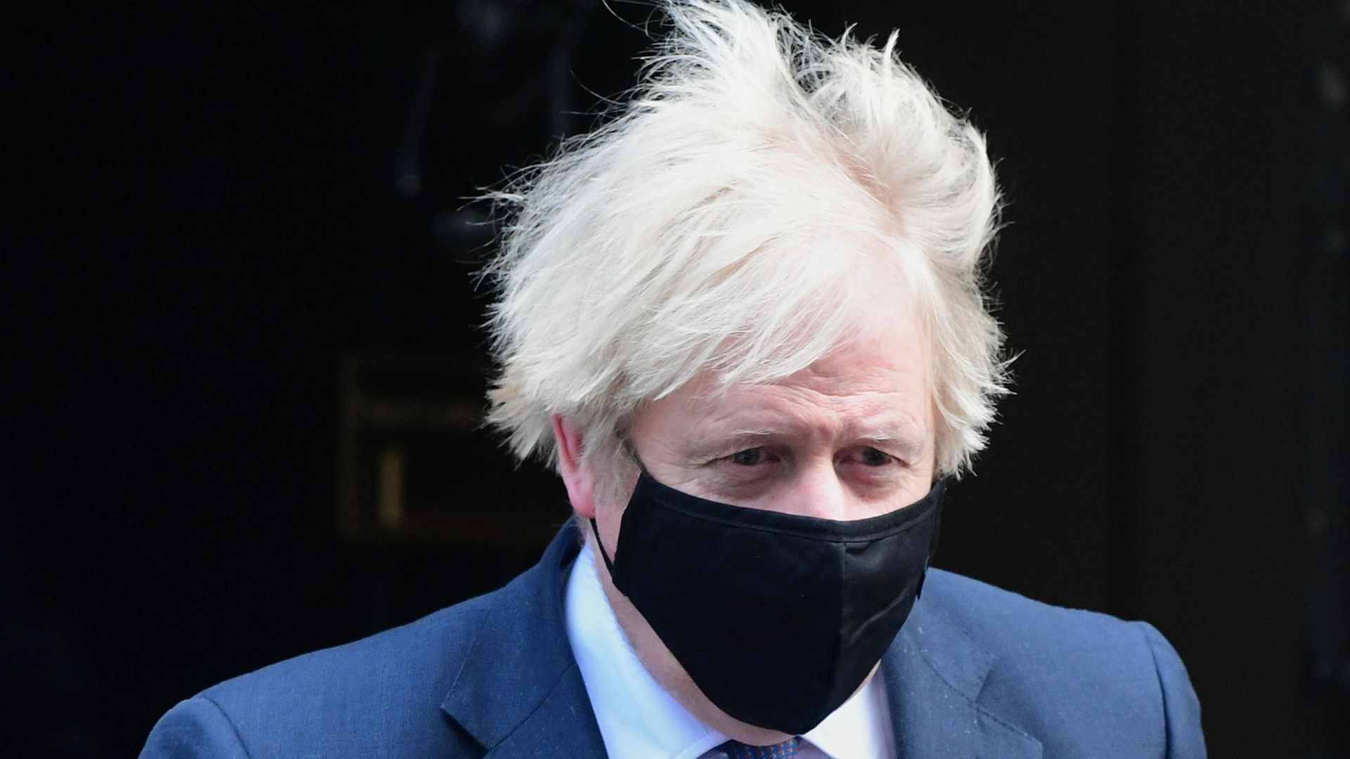 Prime Minister Boris Johnson leaving 10 Downing Street, central London, for the House of Commons where MPs are to vote on the restrictions imposed in England's third national lockdown. - Credit: PA