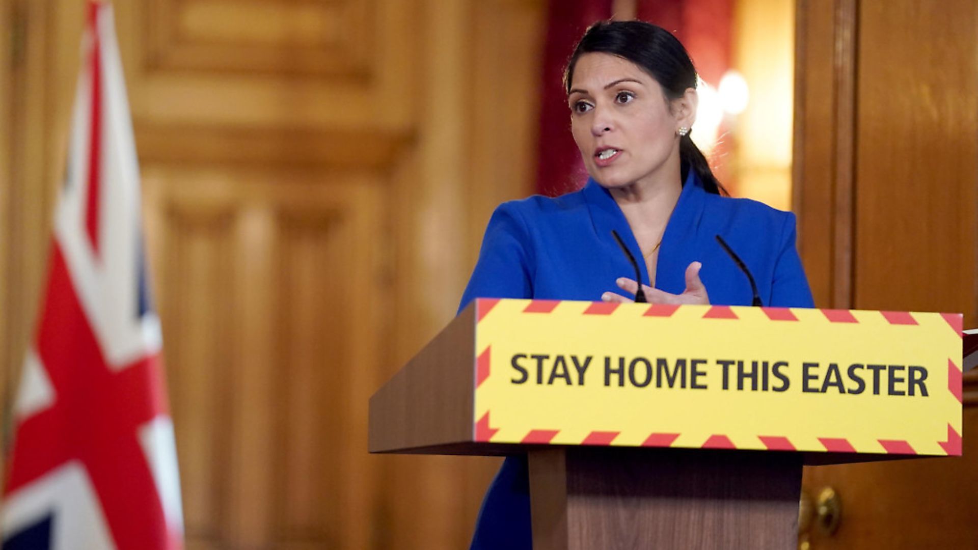 Home secretary Priti Patel. Photograph: Pippa Fowles/10 Downing Street/Crown Copyright/PA Wire. - Credit: PA