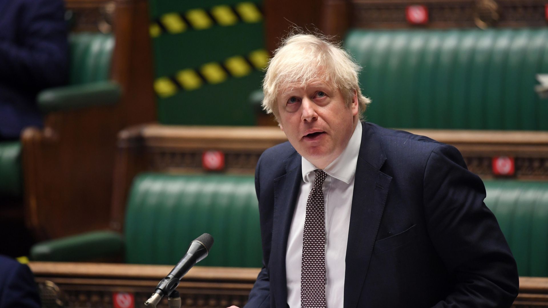 Boris Johnson in the House of Commons - Credit: Jessica Taylor/House of Commons