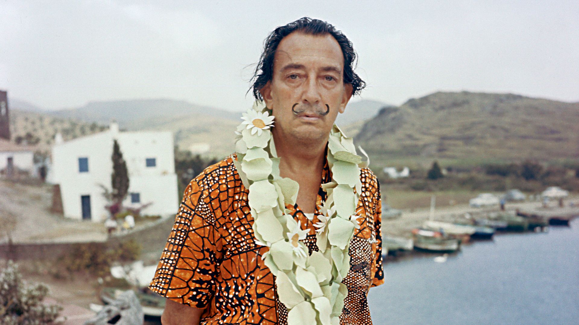 Salvador Dalí in his hometown of Figueres, northern Spain - Credit: Gamma-Rapho via Getty Images