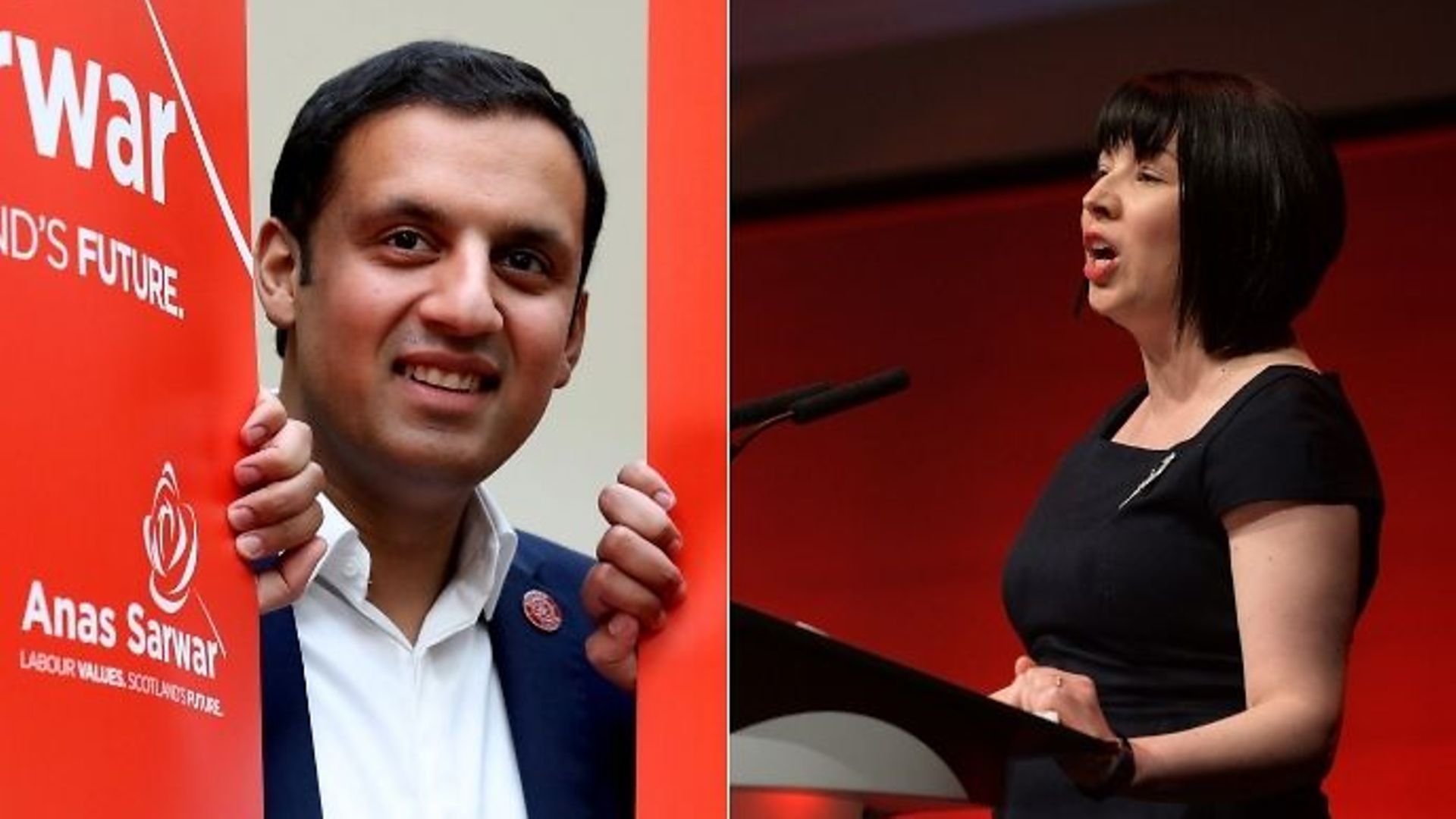 Anas Sarwar and Monica Lennon compete for Scottish Labour leadership - Credit: PA