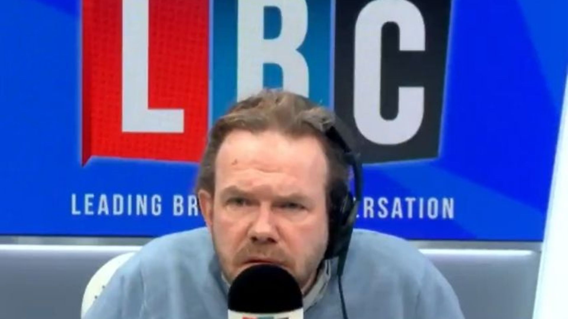 James O'Brien on LBC radio - Credit: LBC/Twitter