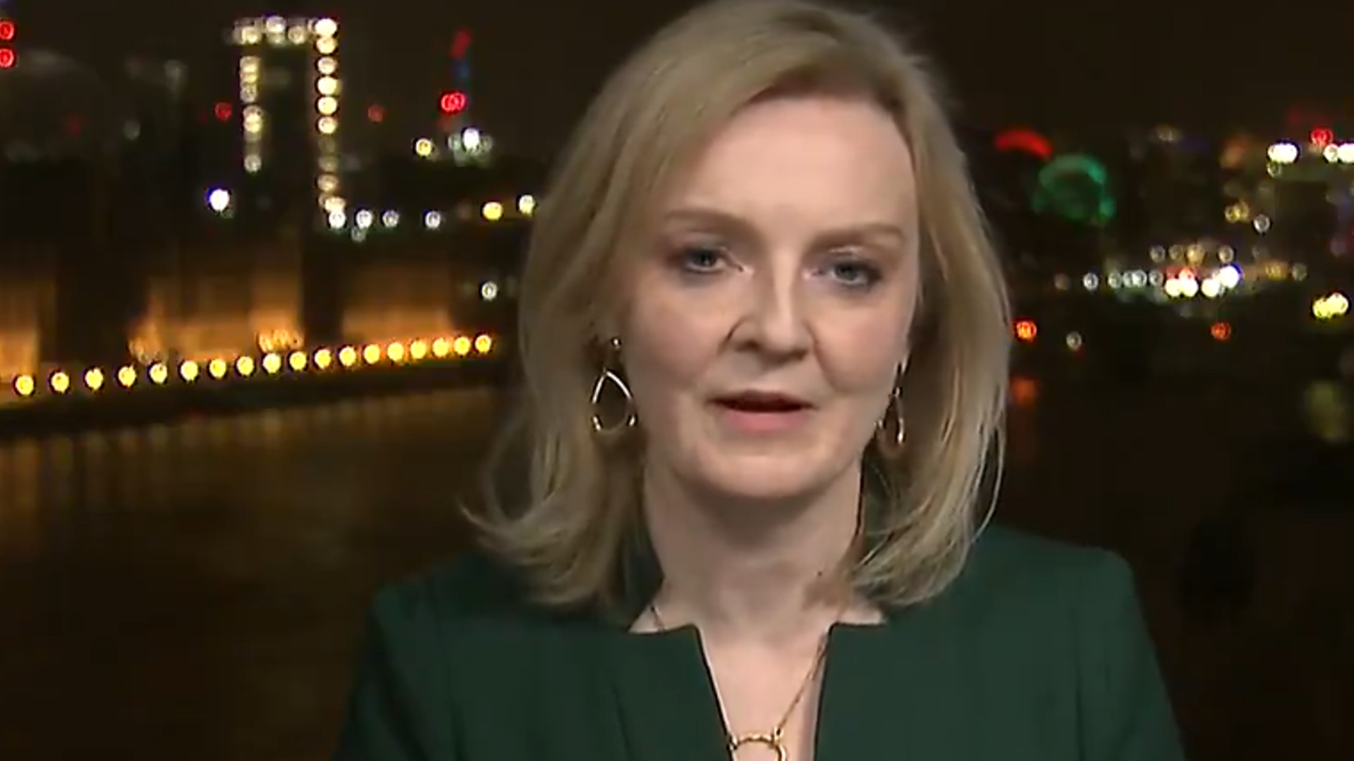 Liz Truss appears on the Peston programme - Credit: ITV