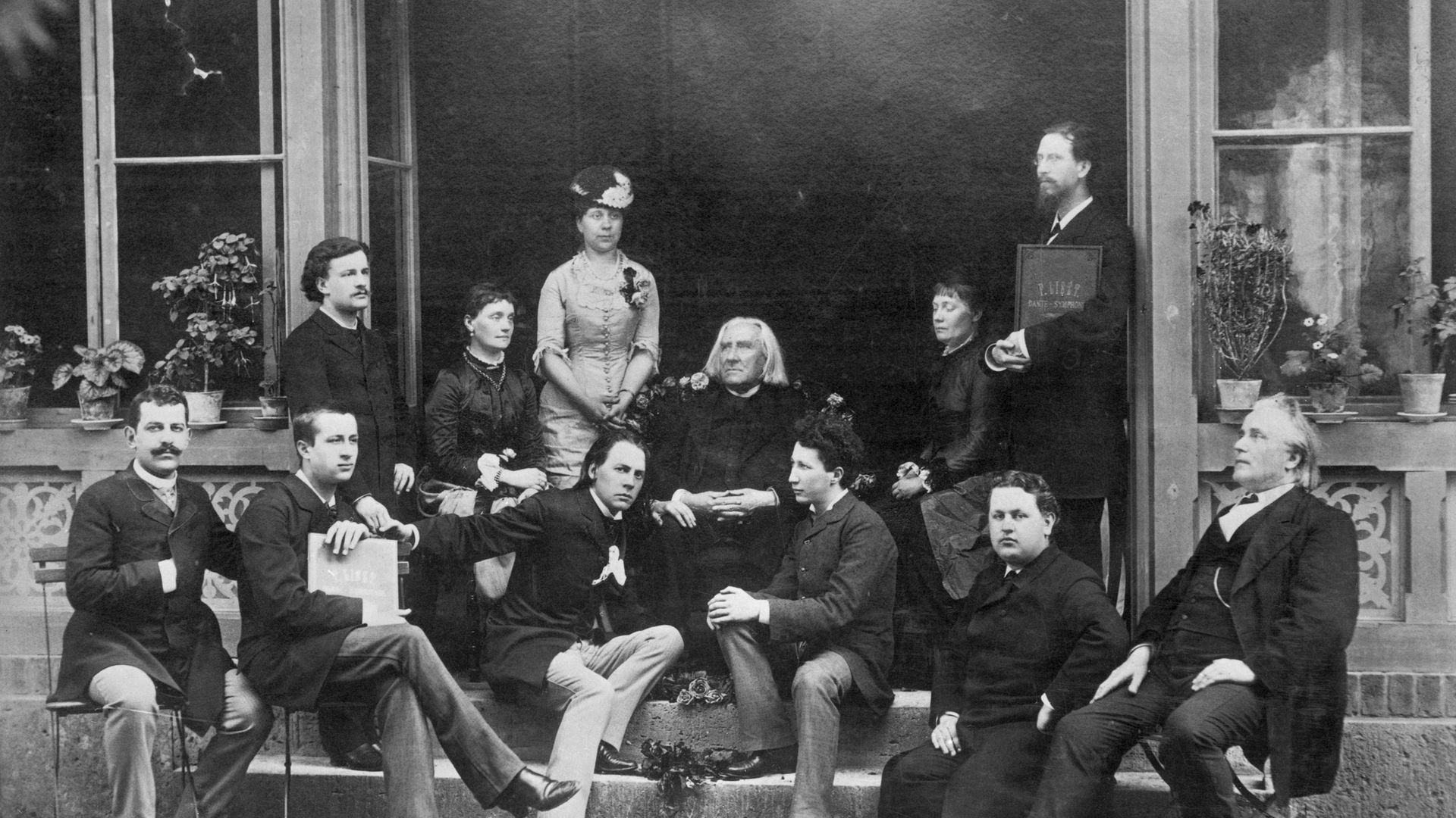 Franz Liszt among his pupils - Credit: Bettmann Archive