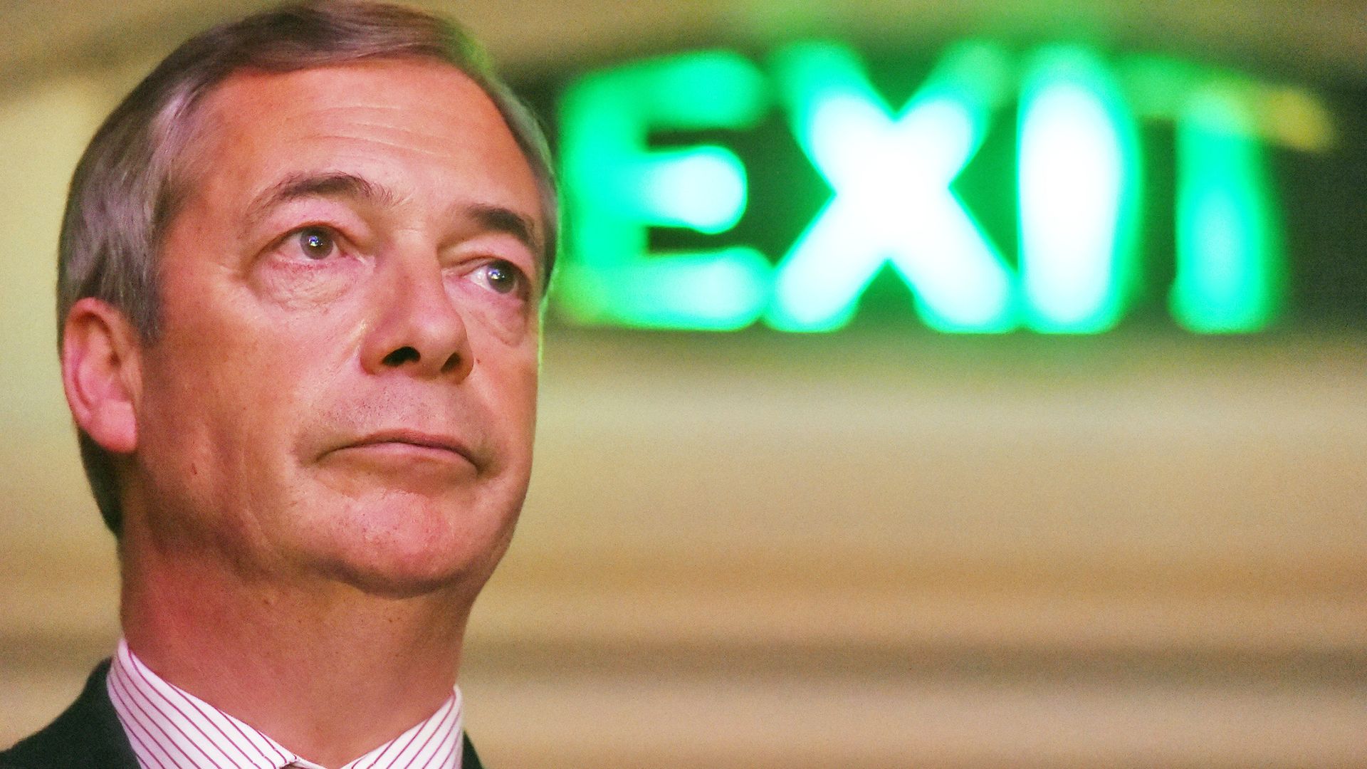 Nigel Farage at a Leave Means Leave rally at Central Hall in London - Credit: PA