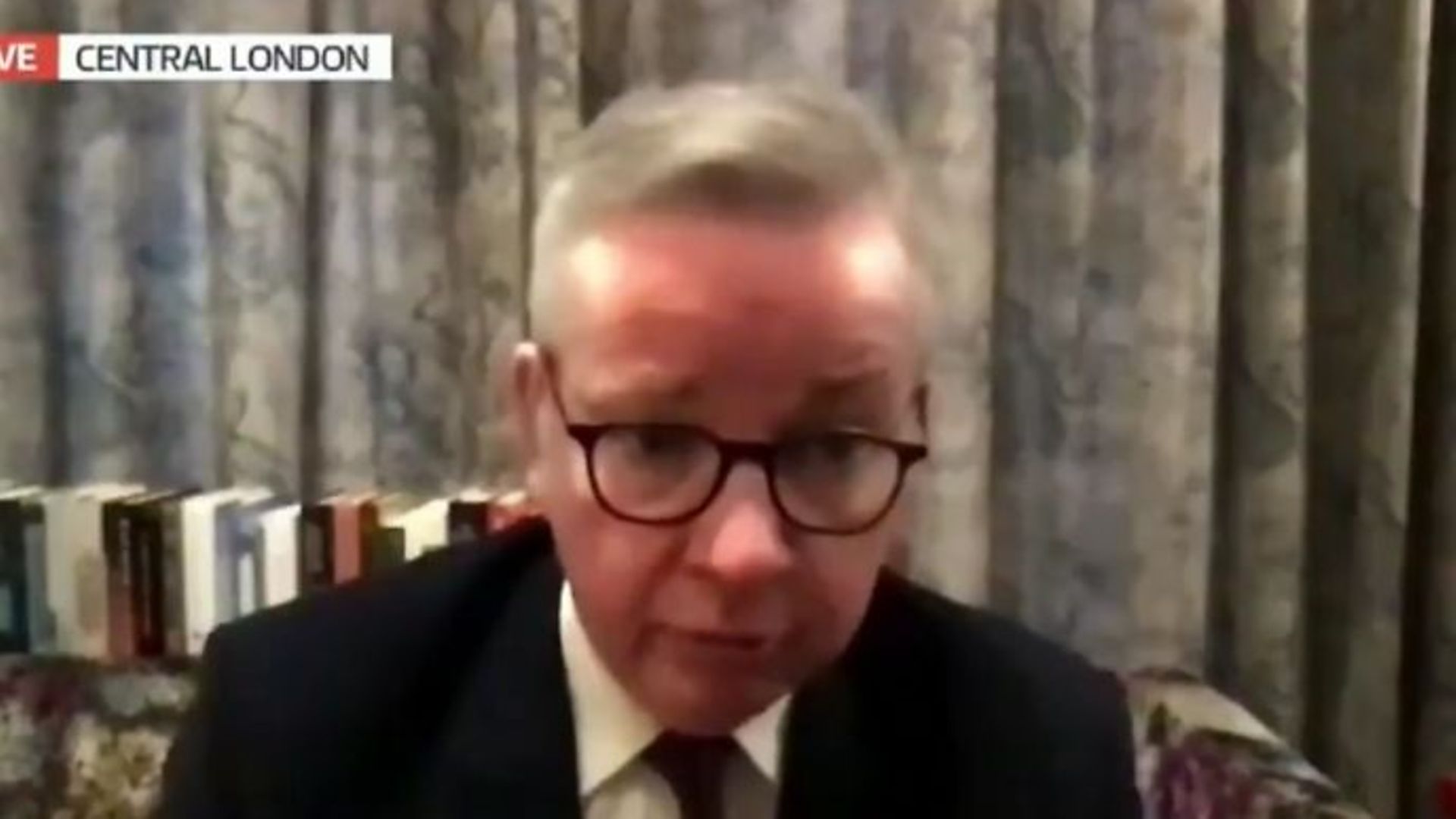 Michael Gove on Good Morning Britain - Credit: Twitter, GMB