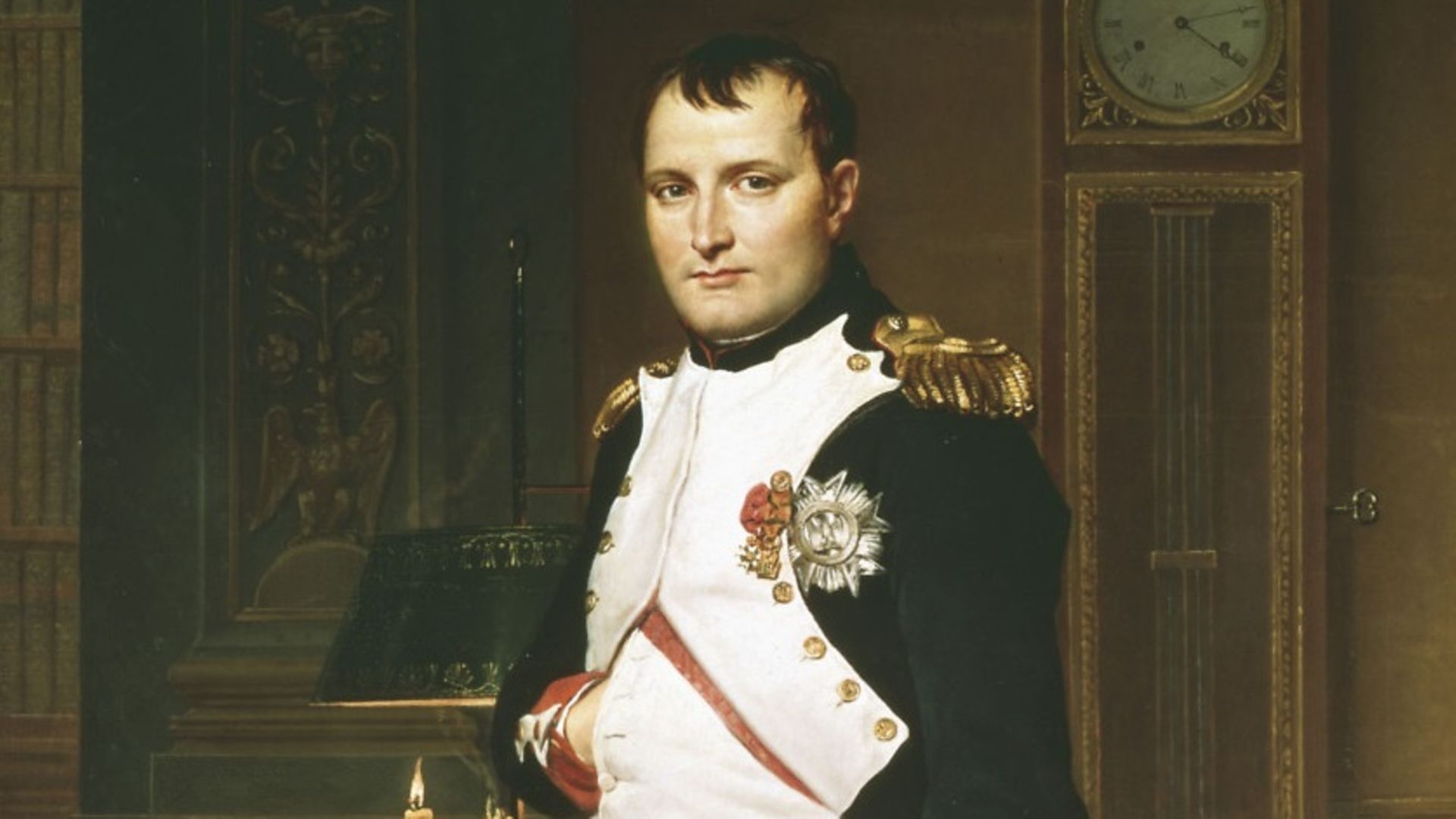 Portrait of Napoleon by David Jacques Louis (question eight) - Credit: Getty Images