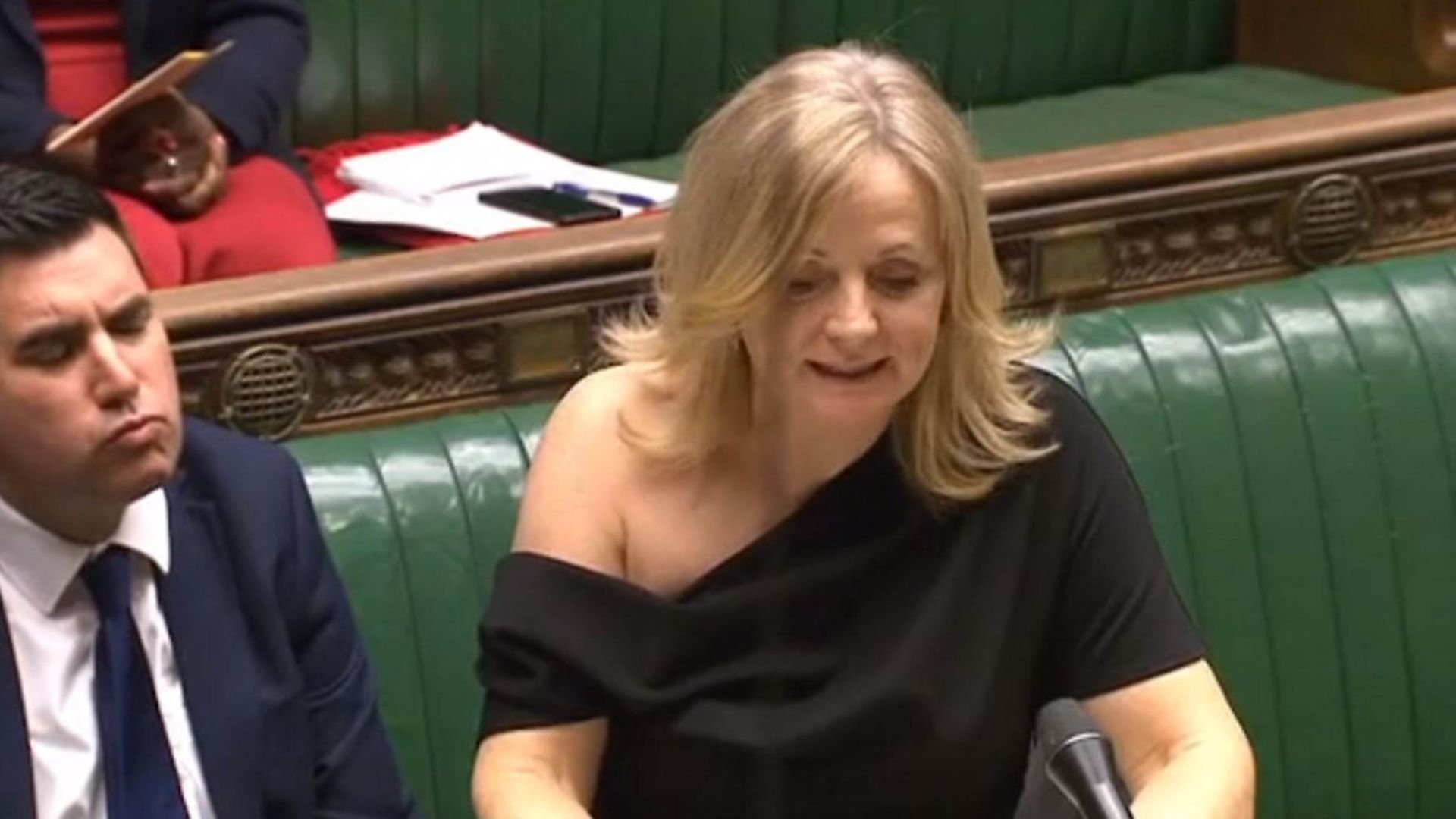 Tracy Brabin raising a point of order in the Commons on Monday follwing Downing Street's decision to order senior journalists from some of the UK's major news organisations to leave before a briefing on Boris Johnson's Brexit plans. Photograph: PA Wire. - Credit: PA