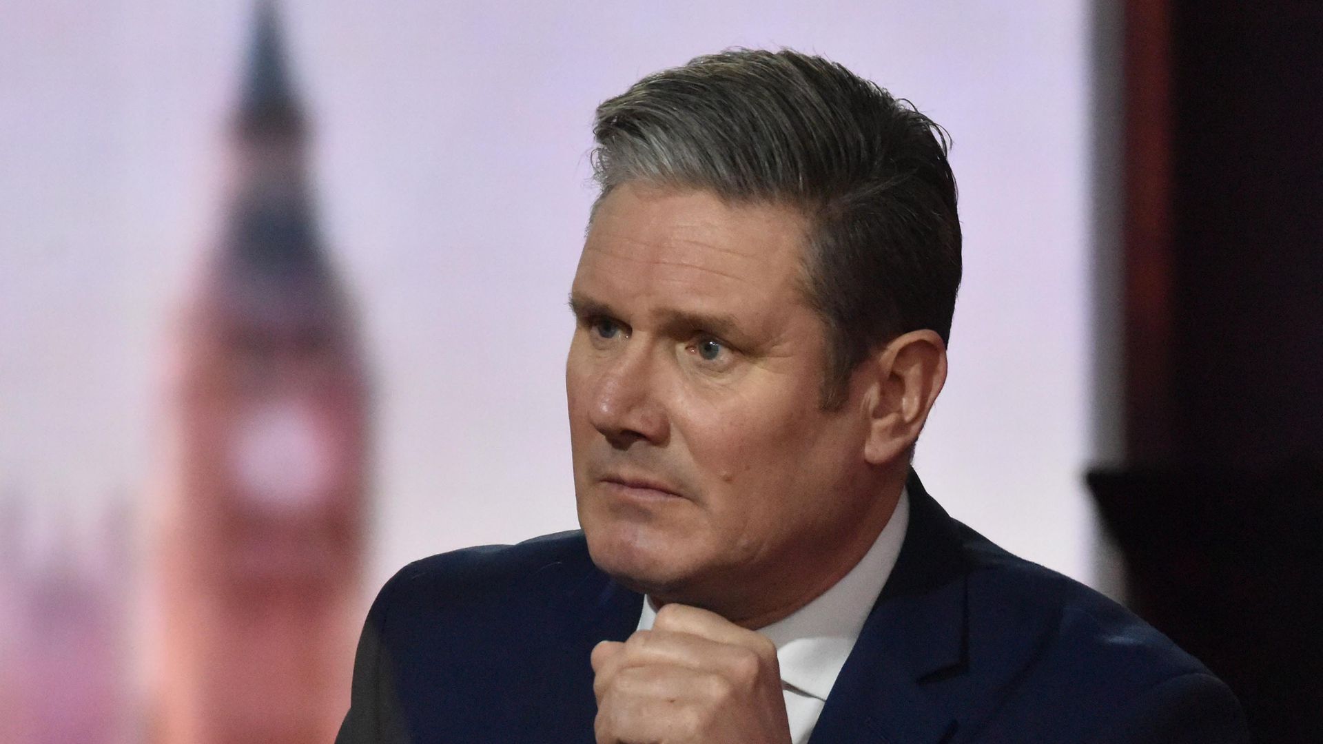 Labour leader Sir Keir Starmer appearing on the BBC1 current affairs programme, The Andrew Marr Show. - Credit: PA