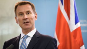 Tory former health minister Jeremy Hunt. Credit: JURE MAKOVEC/AFP/Getty Images