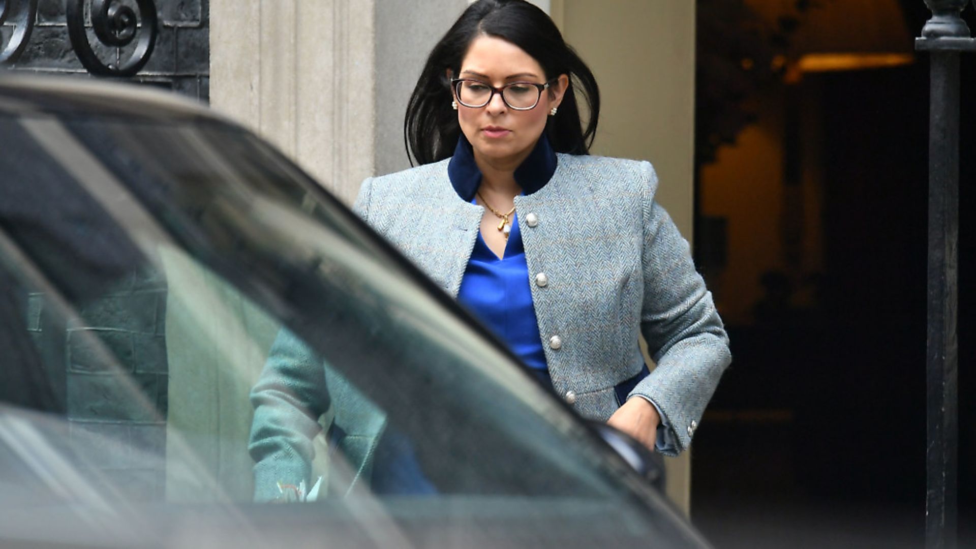 Home Secretary Priti Patel leaves 10 Downing Street. Photograph: Dominic Lipinski/PA Wire. - Credit: PA