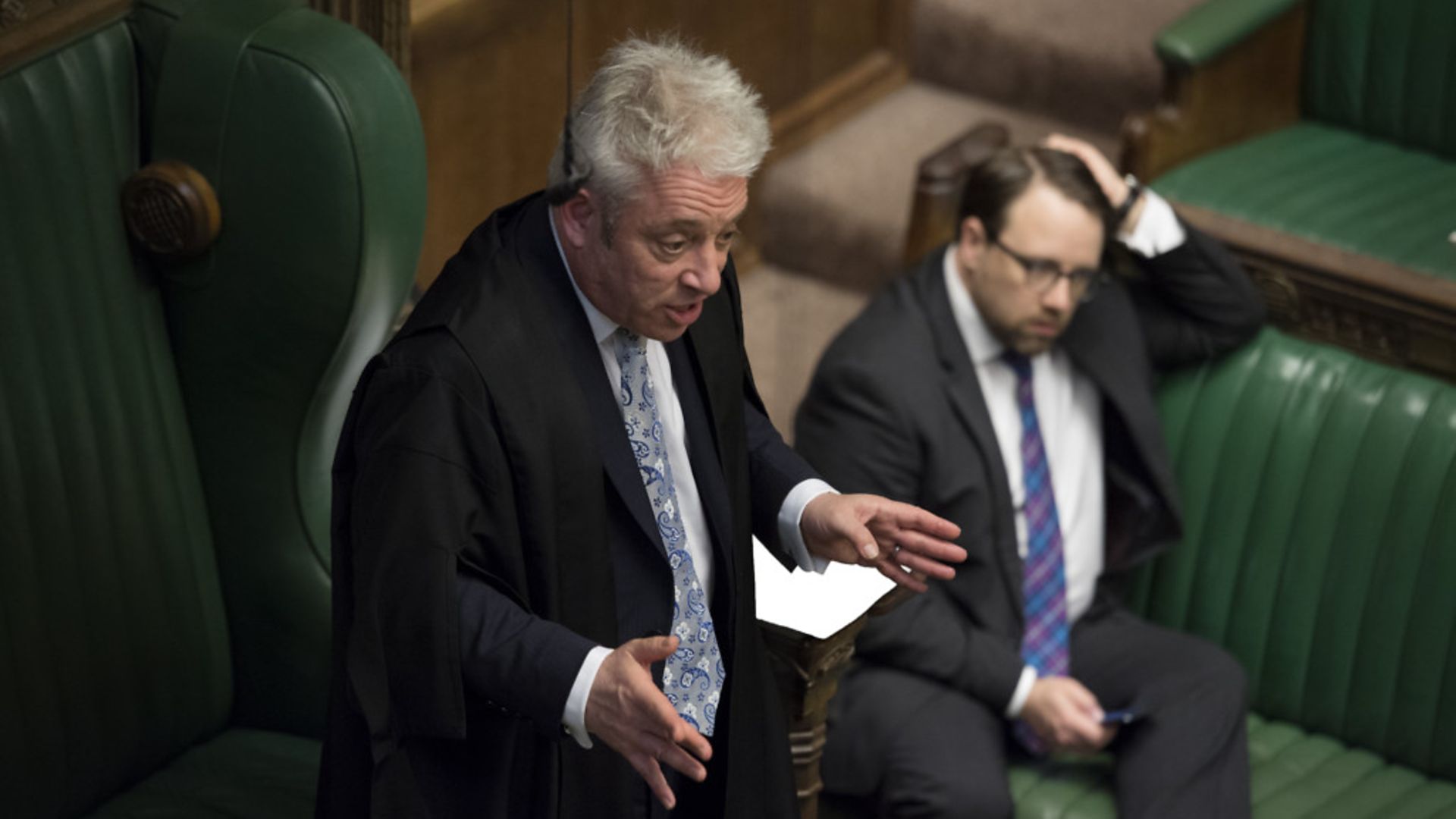 Former speaker John Bercow in the House of Commons - Credit: Archant