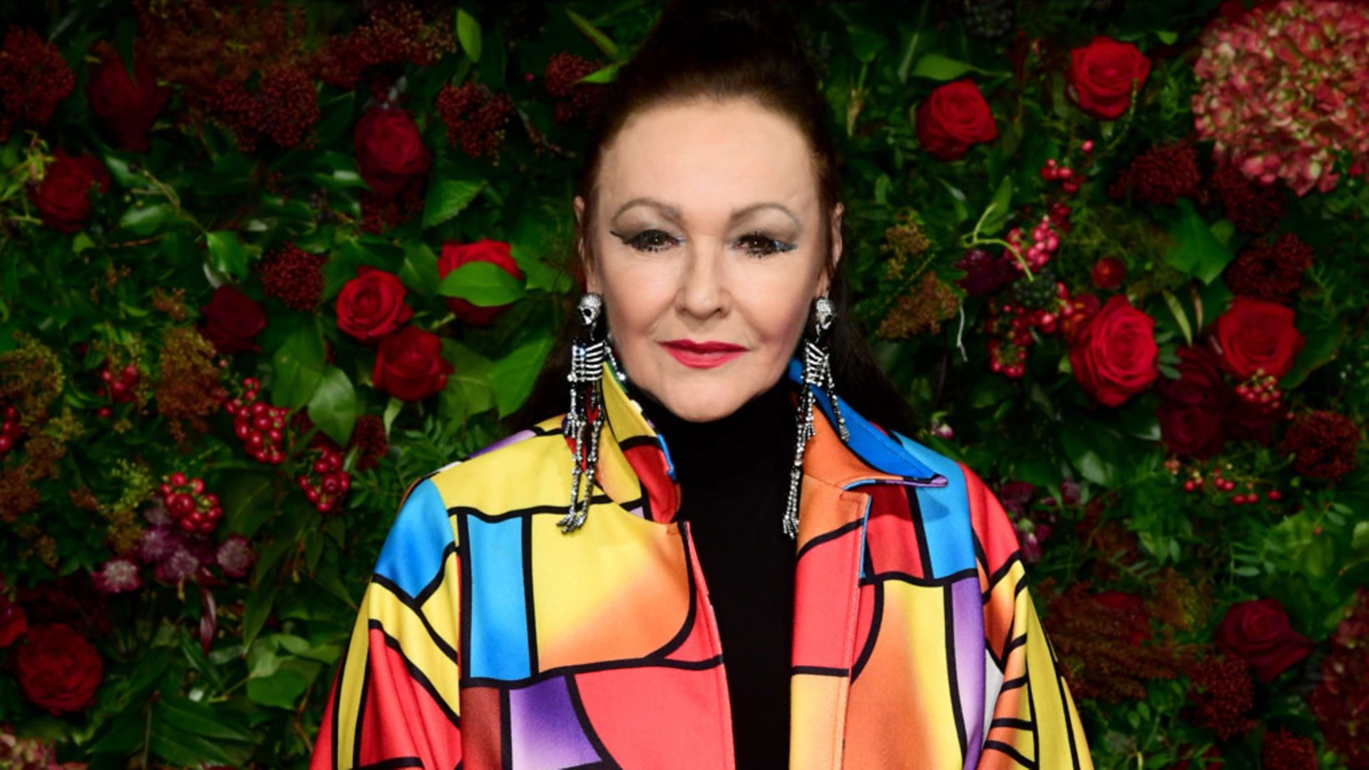 Frances Barber attending a theatre awards in London - Credit: PA