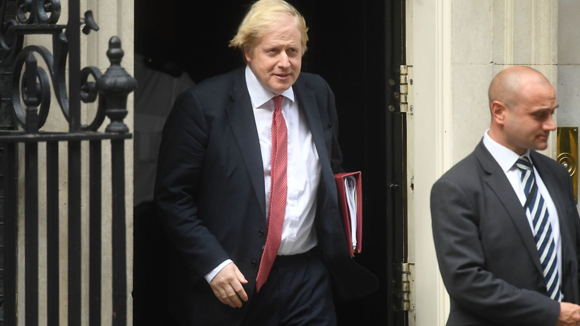Prime Minister Boris Johnson leaves 10 Downing Street for the House of Commons. Photograph: Kirsty O'Connor/PA Wire. - Credit: PA