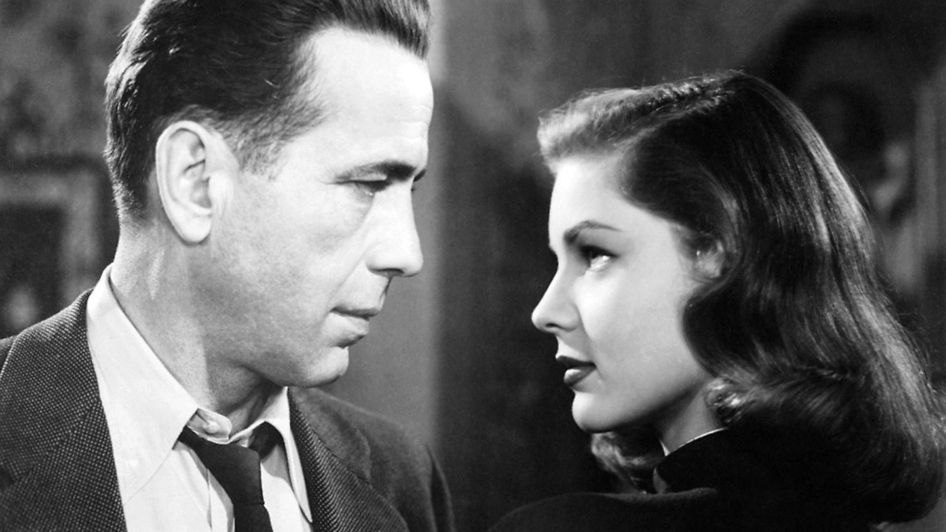 Humphrey Bogart and Lauren Bacall from the 1946 film The Big Sleep. Photograph: National Motion Picture Council/Wikimedia. - Credit: Archant