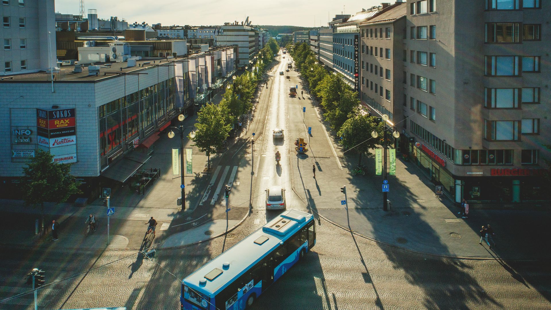 RIGHT ROUTE: Downtown Lahti - Credit: Lauri Rotko