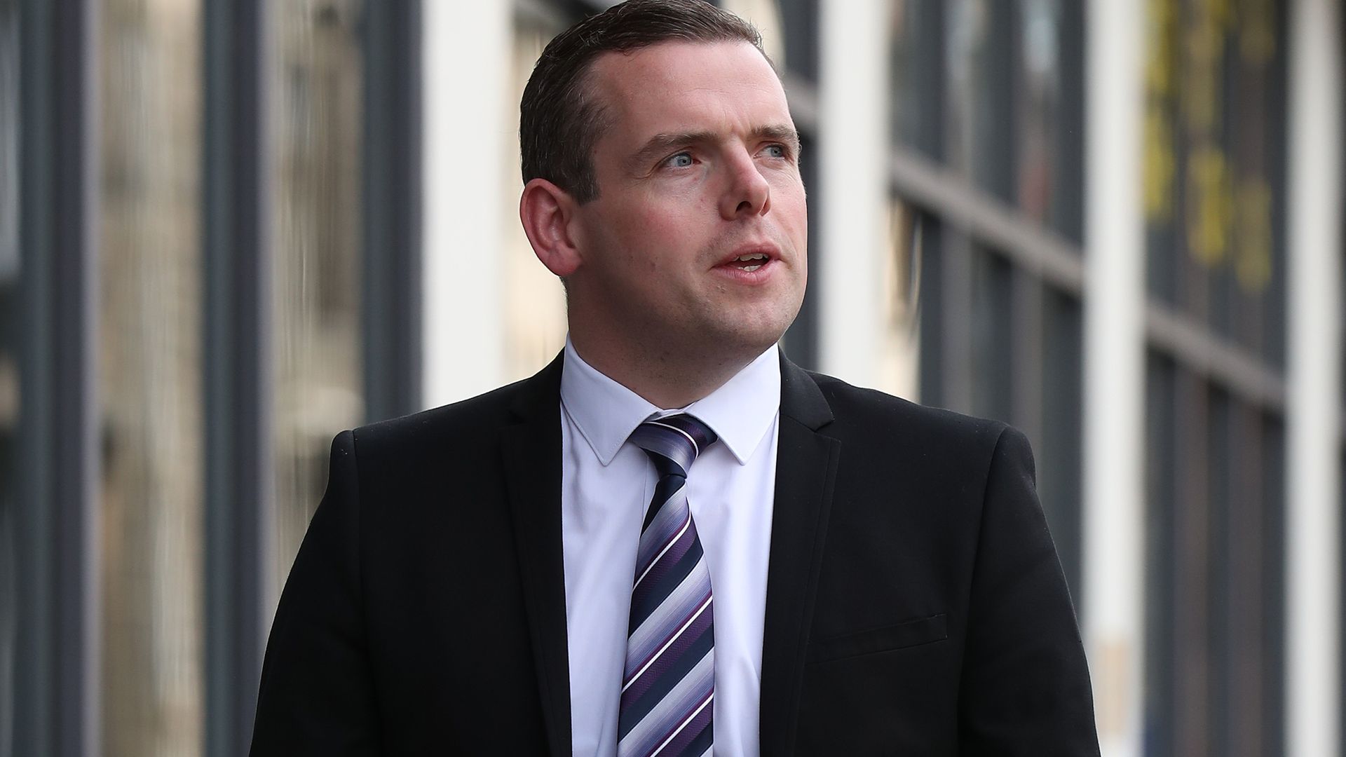 Scottish Conservative leader Douglas Ross in Edinburgh - Credit: PA