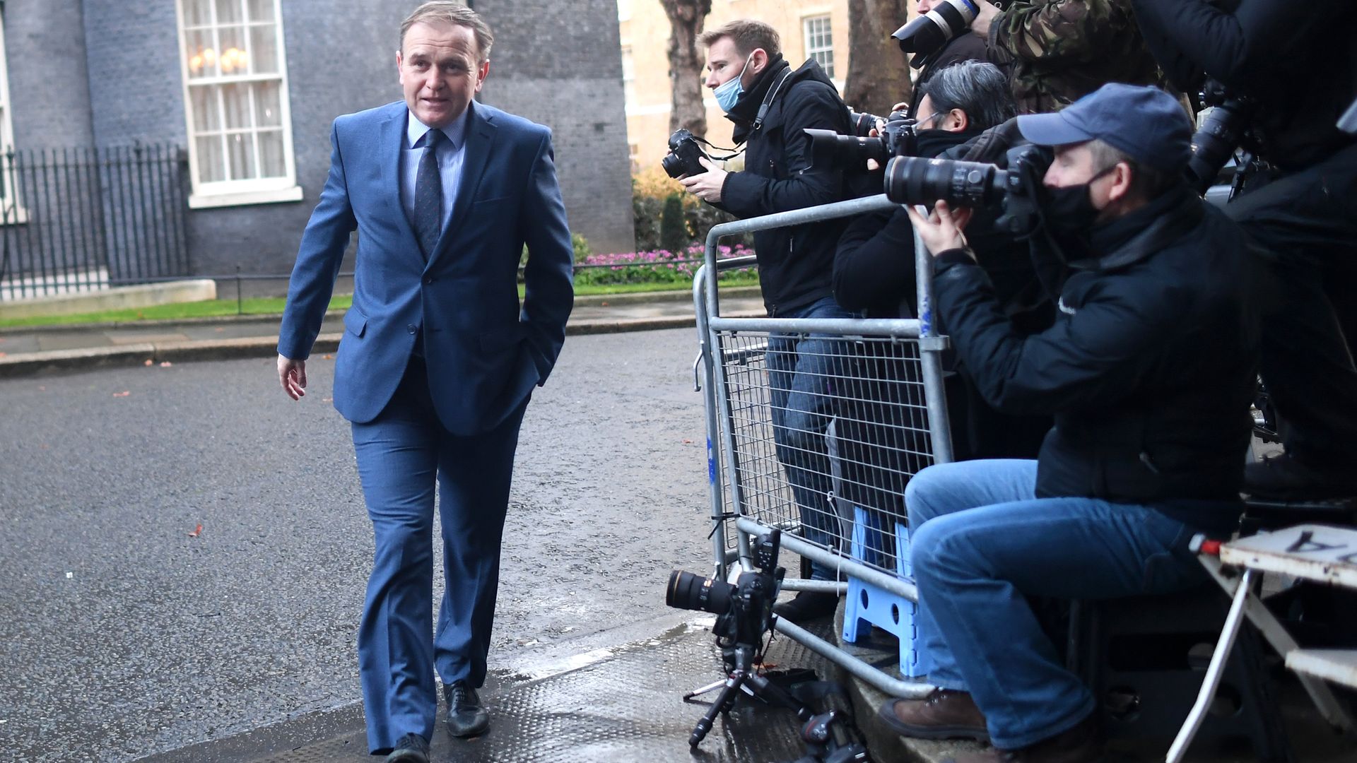 Environment secretary George Eustice leaves Downing Street for a Cabinet meeting - Credit: Peter Summers/Getty Images