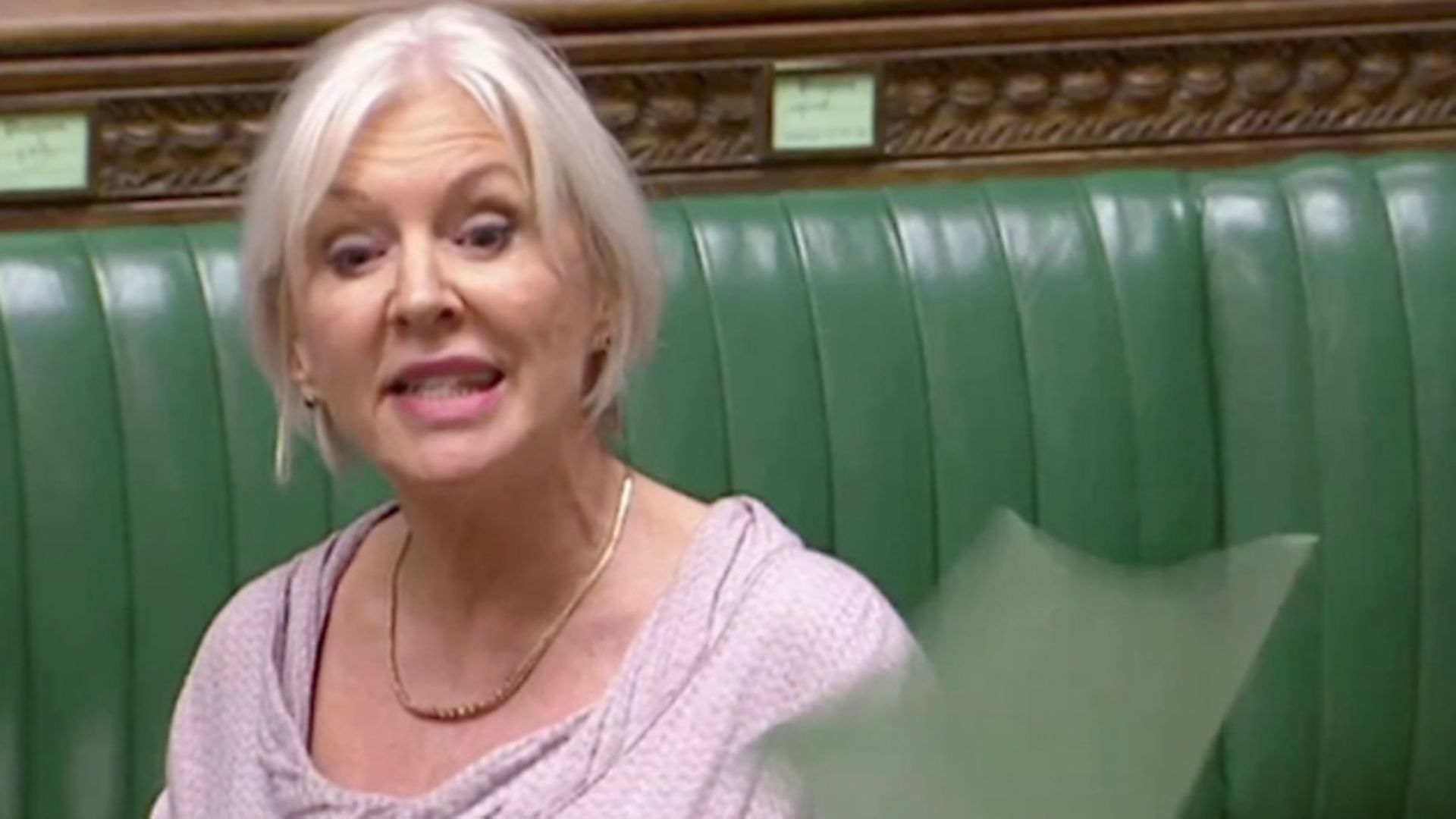 Nadine Dorries MP. Photograph: Parliament TV.