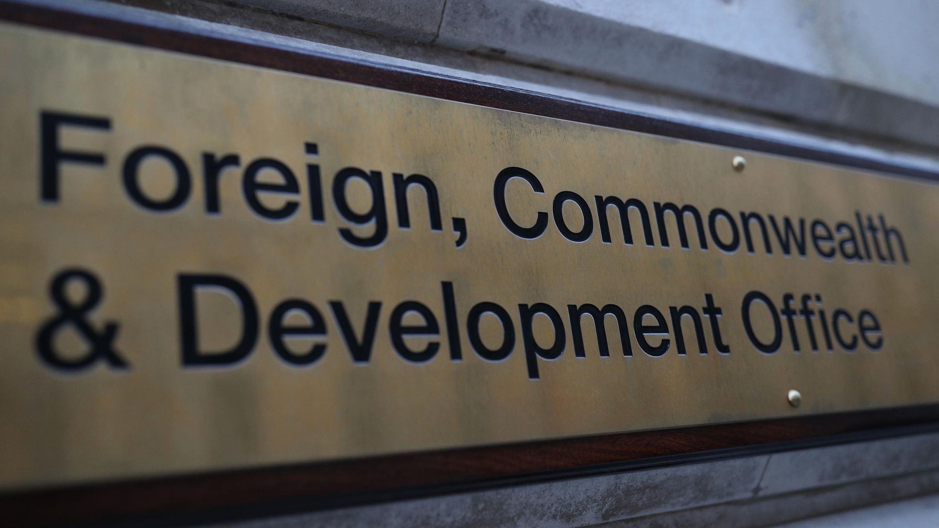 The Foreign, Commonwealth and Development Office in London. - Credit: PA