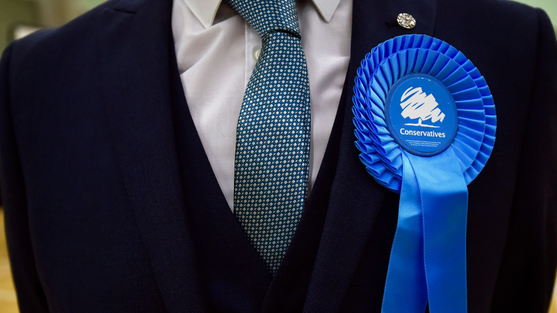 Picture of a Conservative Party rosette - Credit: PA