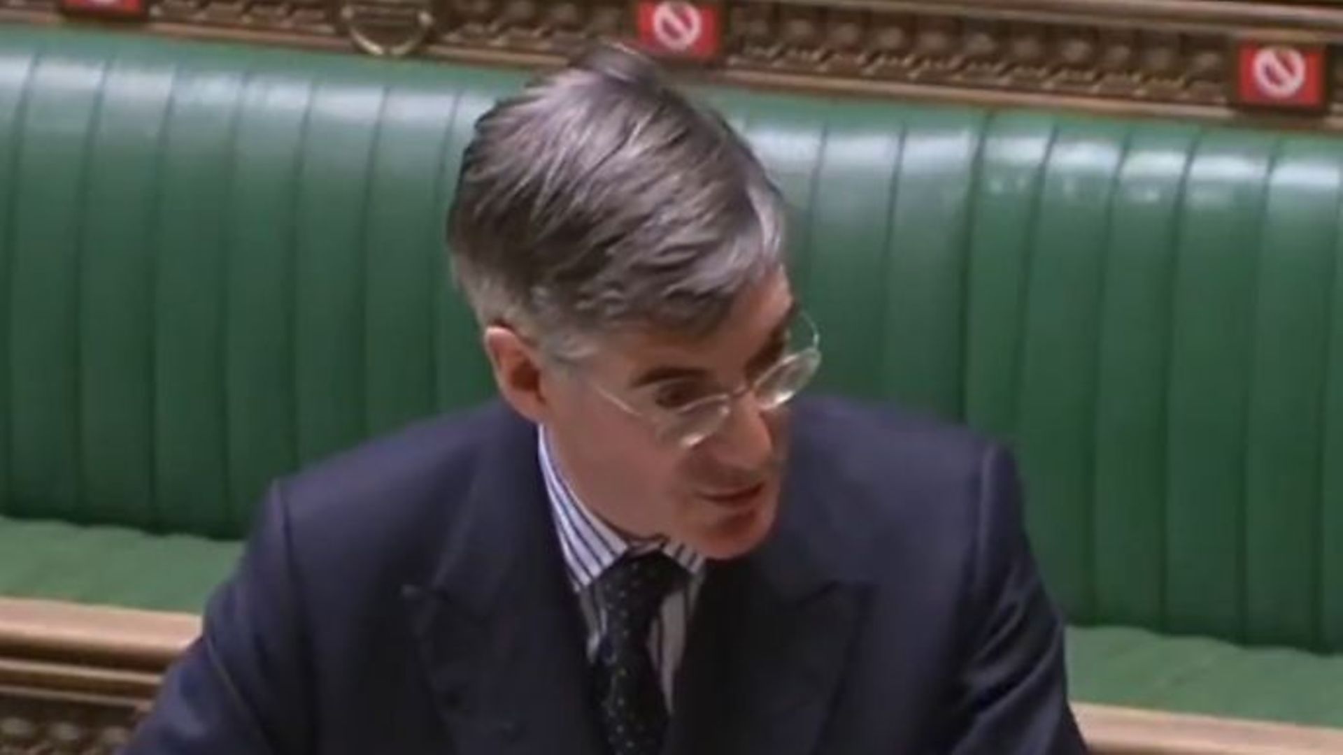 Jacob Rees-Mogg in the House of Commons - Credit: Parliamentlive.tv