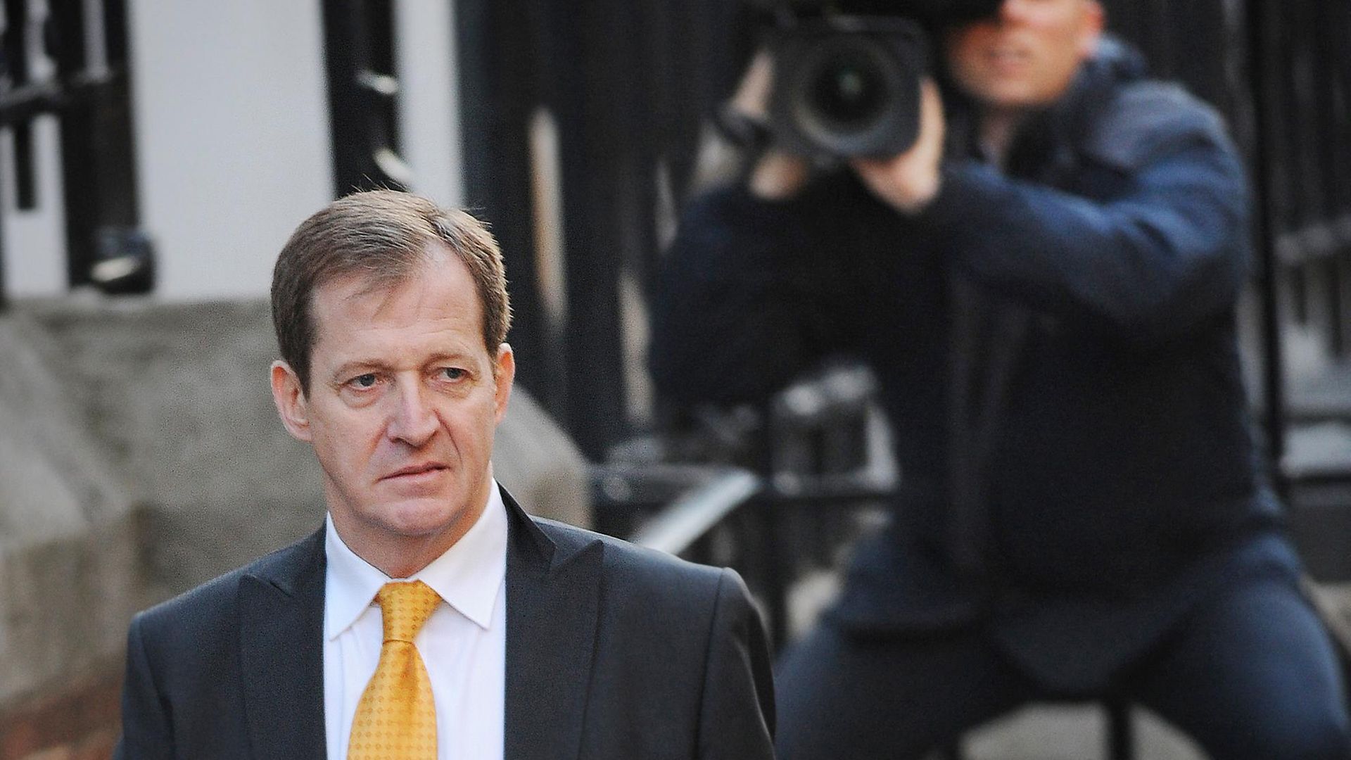 Alastair Campbell, former Director of Communications to Tony Blair, arrives at the High Court to give evidence to the Leveson Inquiry. - Credit: PA